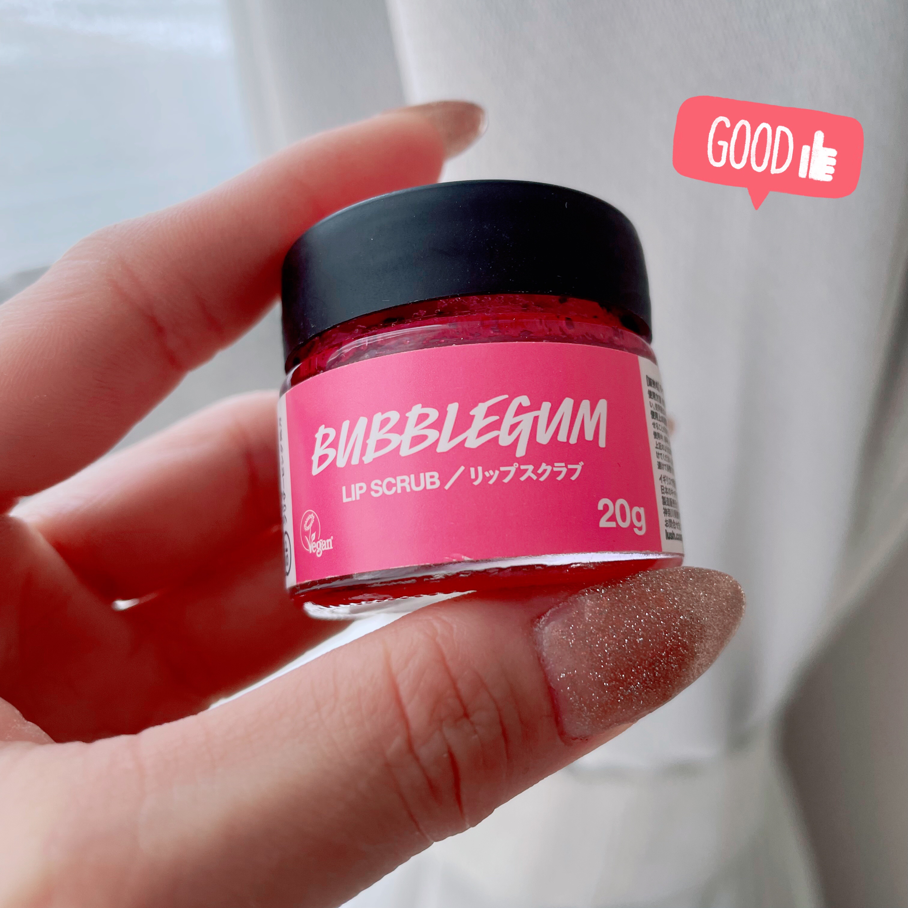 バブルガムフレーバー リップスクラブ/ラッシュ/リップスクラブを使ったクチコミ（1枚目）