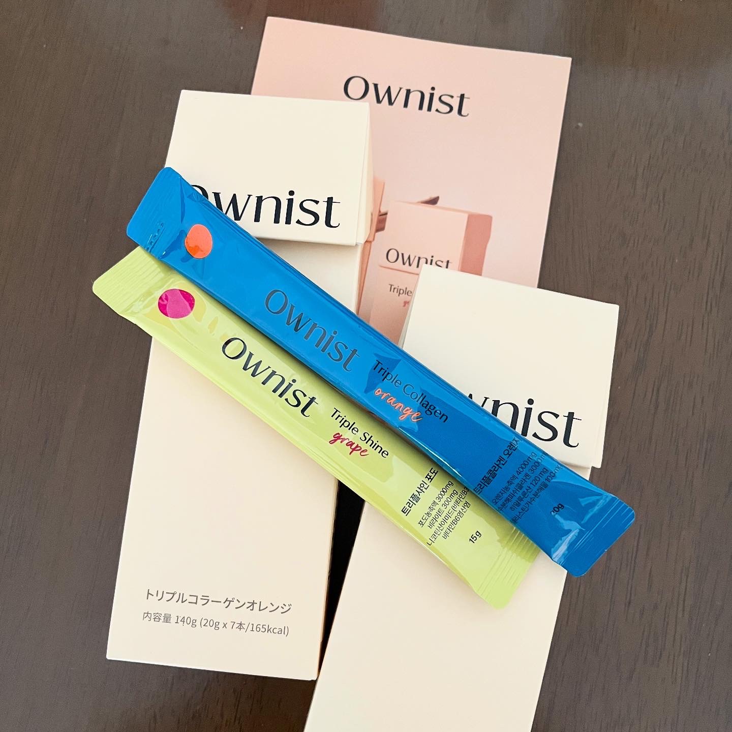 トリプルコラーゲン オレンジ/Ownist/美容サプリメントを使ったクチコミ（2枚目）