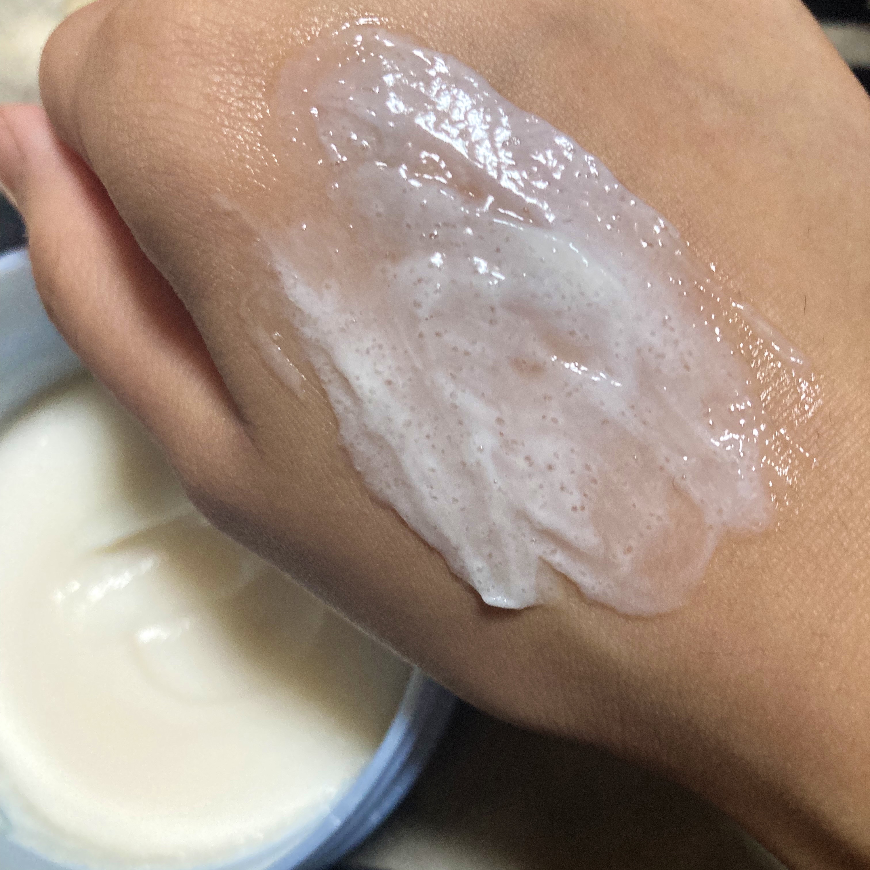 発酵酒粕ボディスクラブ＆ソープ　グロー/pdc/ボディスクラブを使ったクチコミ（3枚目）