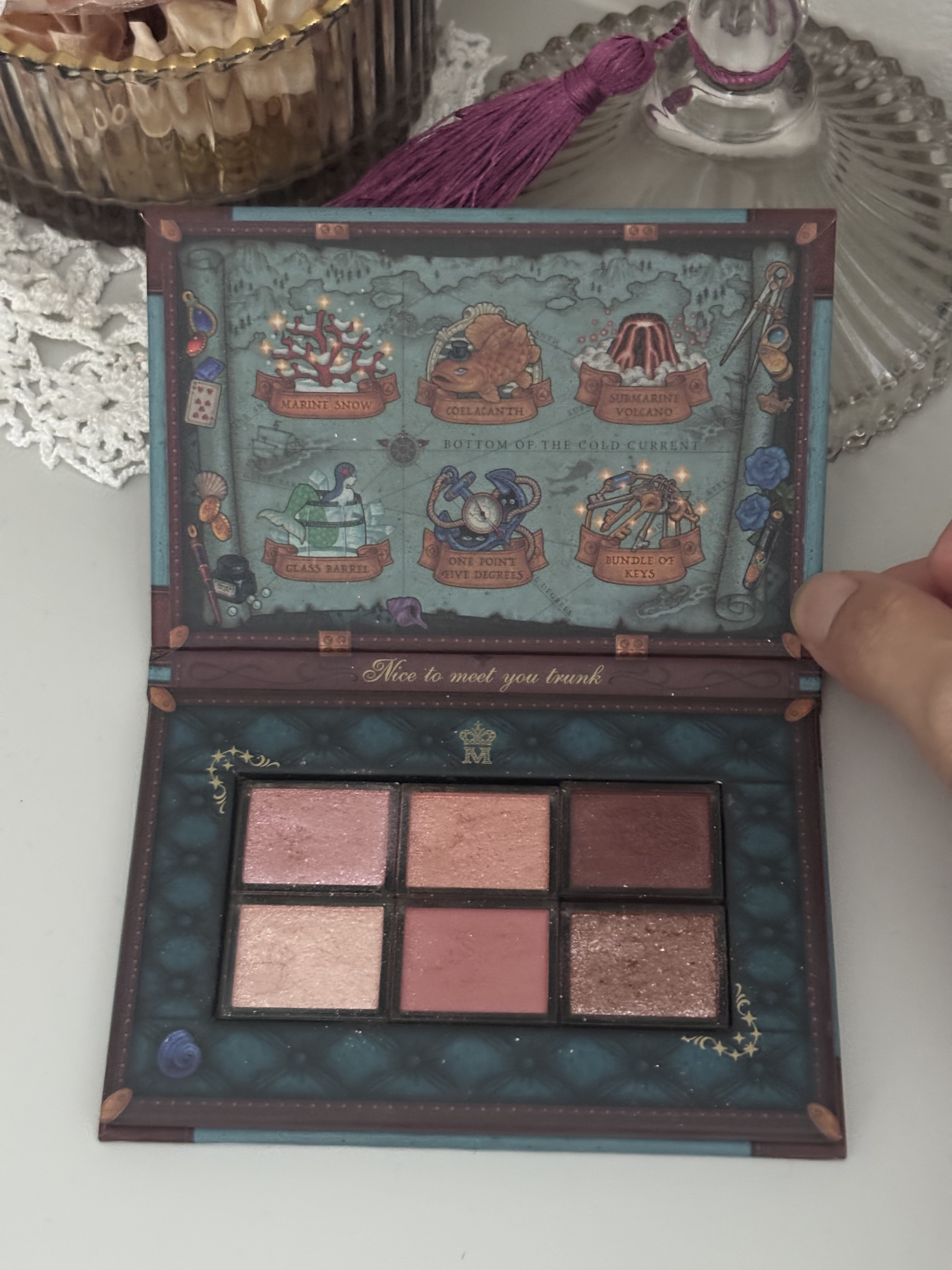 ナイストゥミーチュートランク/MAJOLICA MAJORCA/アイシャドウパレットを使ったクチコミ（1枚目）