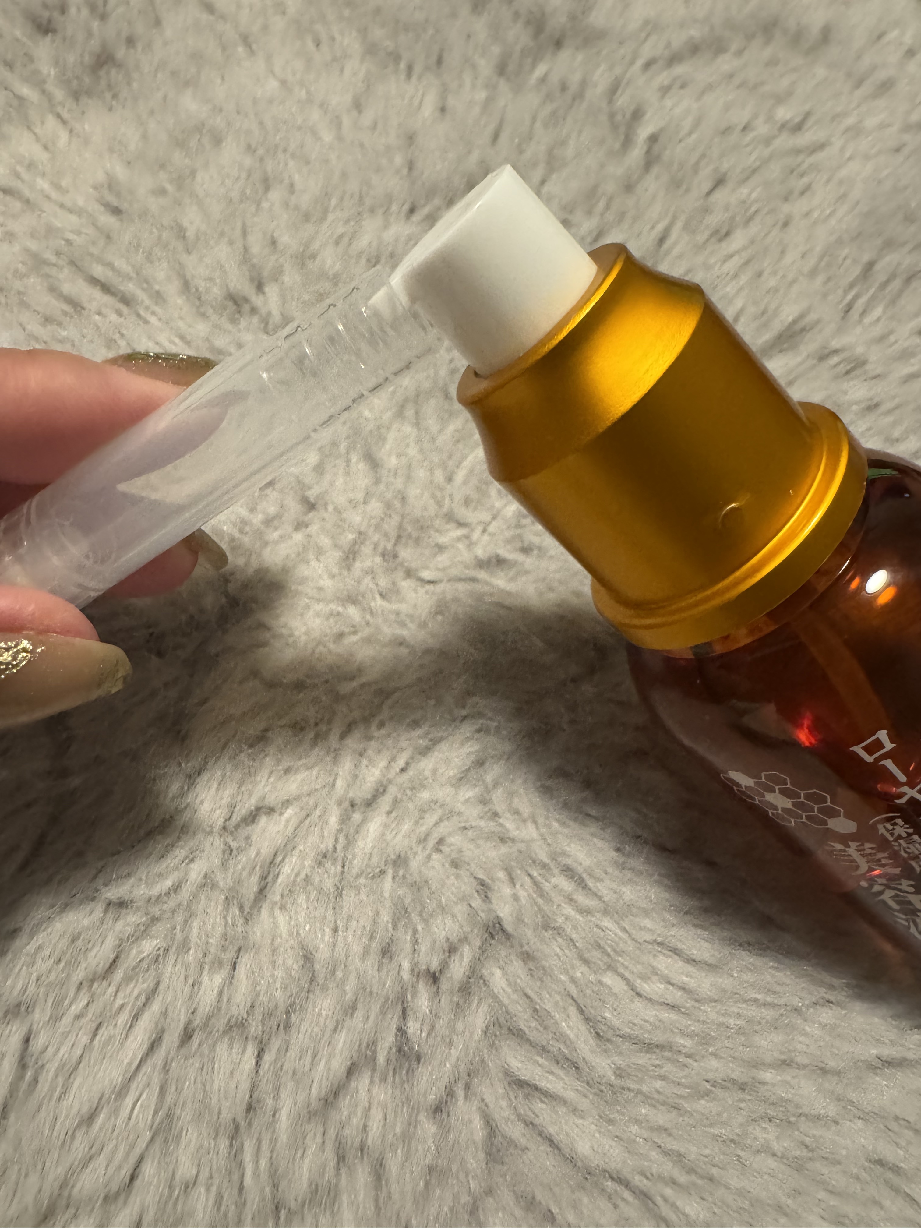 ローヤルゼリー配合 栄養ローション/DAISO/美容液を使ったクチコミ（3枚目）