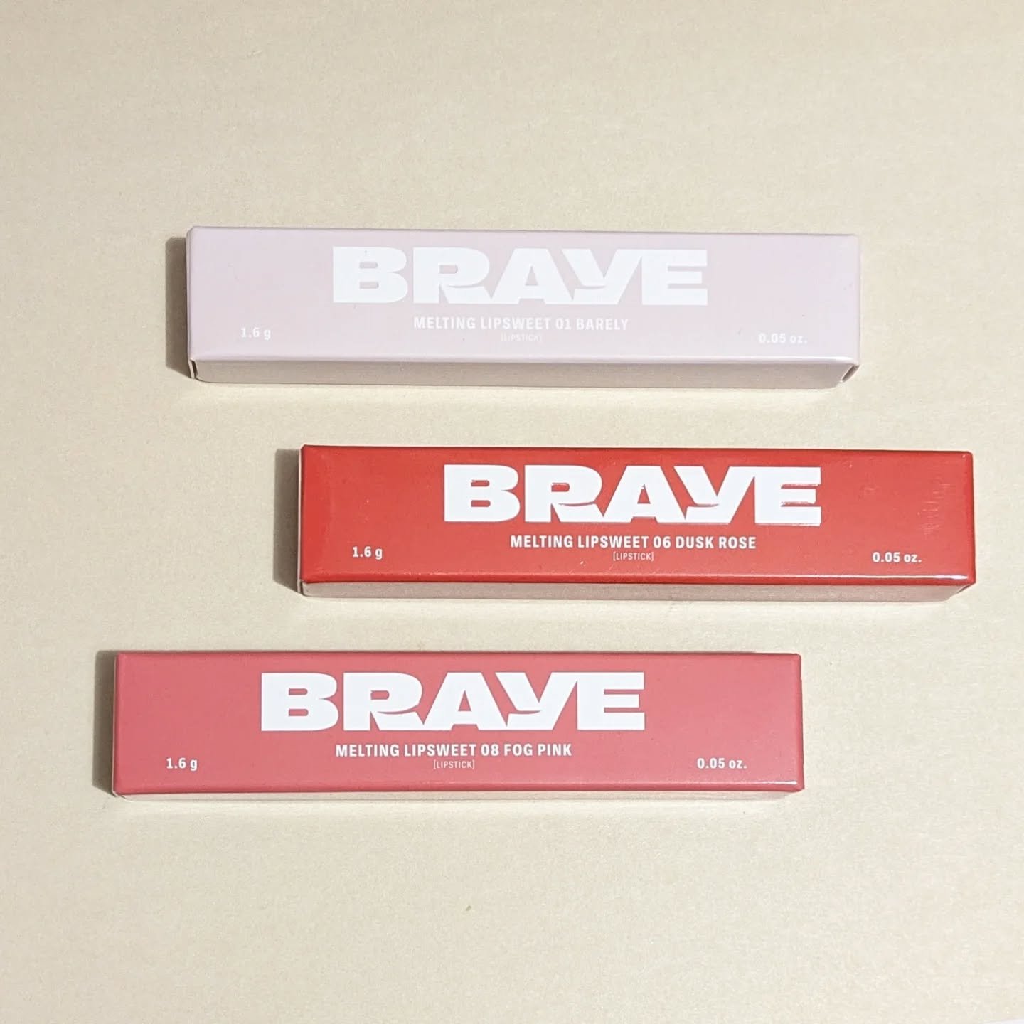 メルティングリップスウィート/BRAYE/口紅を使ったクチコミ（1枚目）