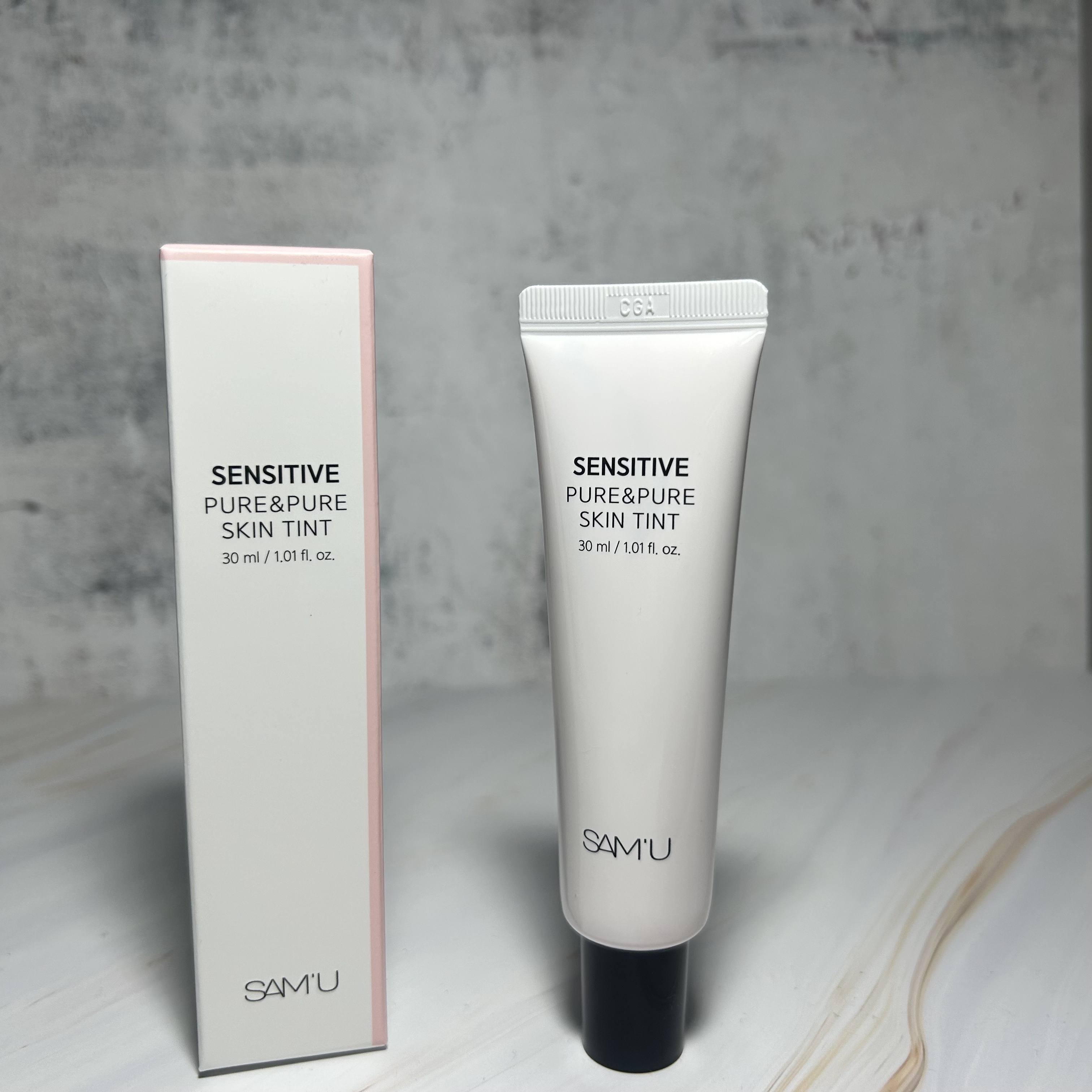 センシティブピュア＆ピュアスキンティント/SAM'U/化粧下地を使ったクチコミ（1枚目）