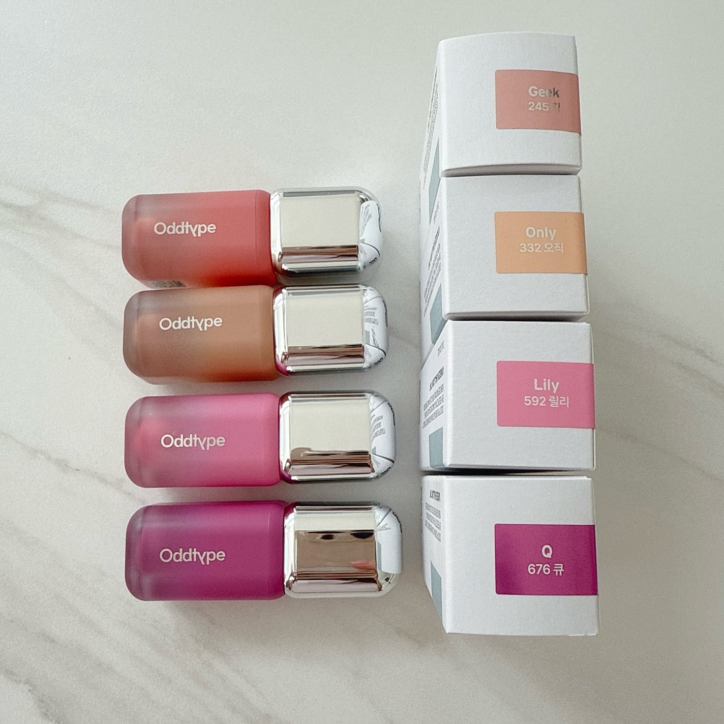 UNSEEN BLUR TINT/Oddtype/口紅を使ったクチコミ(4枚目)