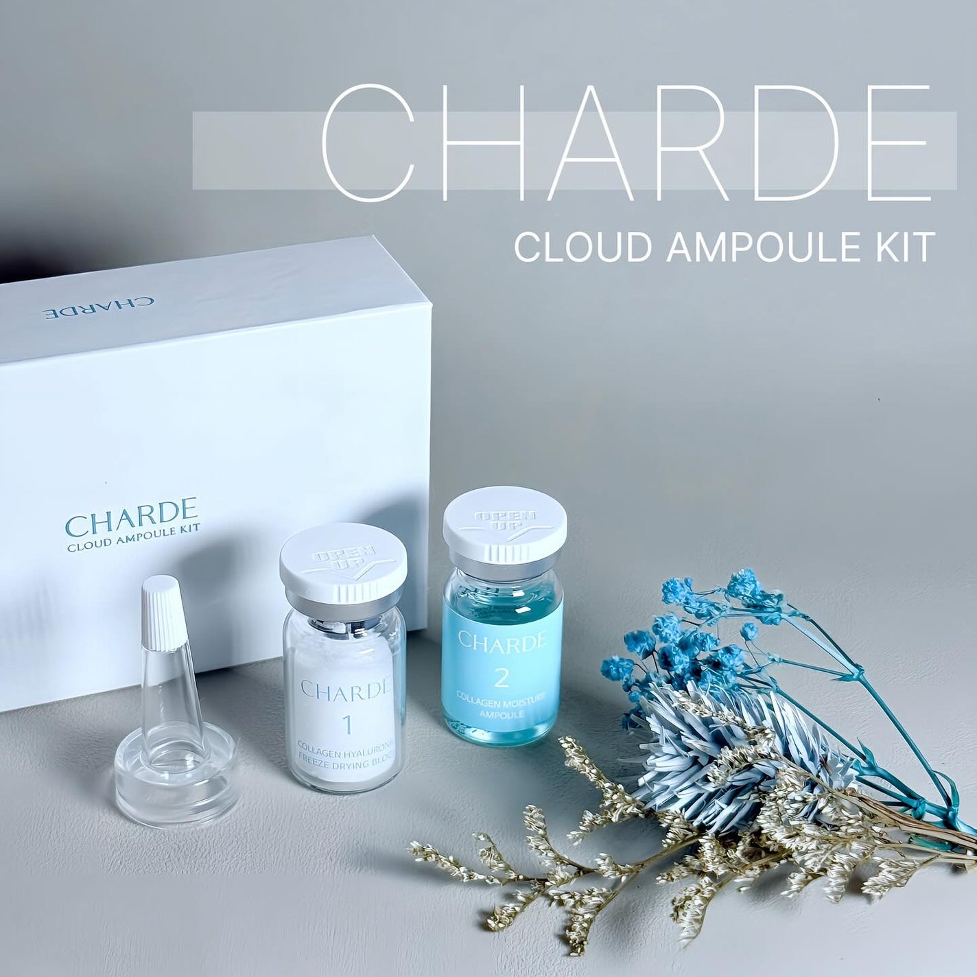 クラウドアンプル 1week キット/CHARDE/美容液を使ったクチコミ(1枚目)