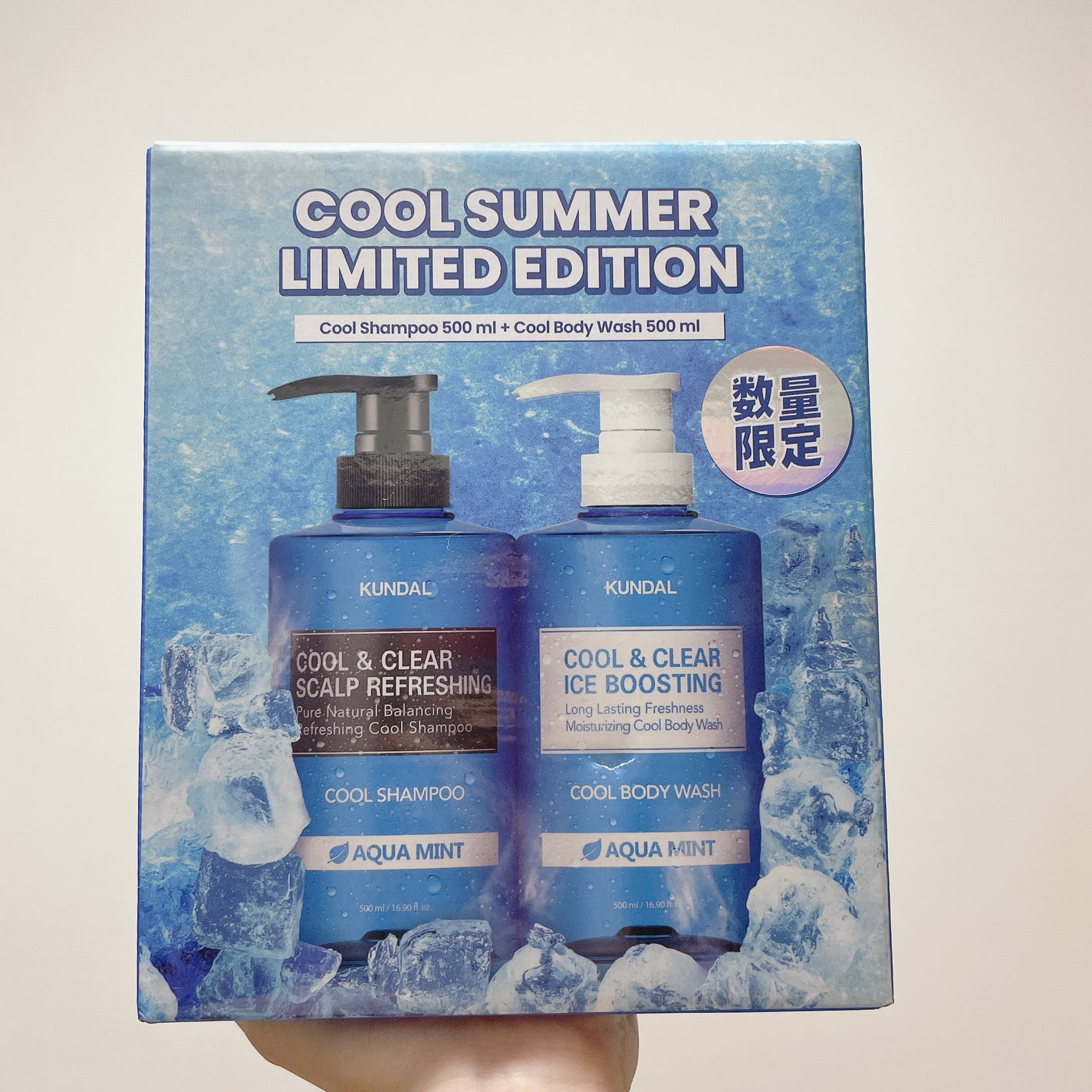 クール&クリア アイスブースティング クールボディソープ/KUNDAL/ボディソープを使ったクチコミ(1枚目)