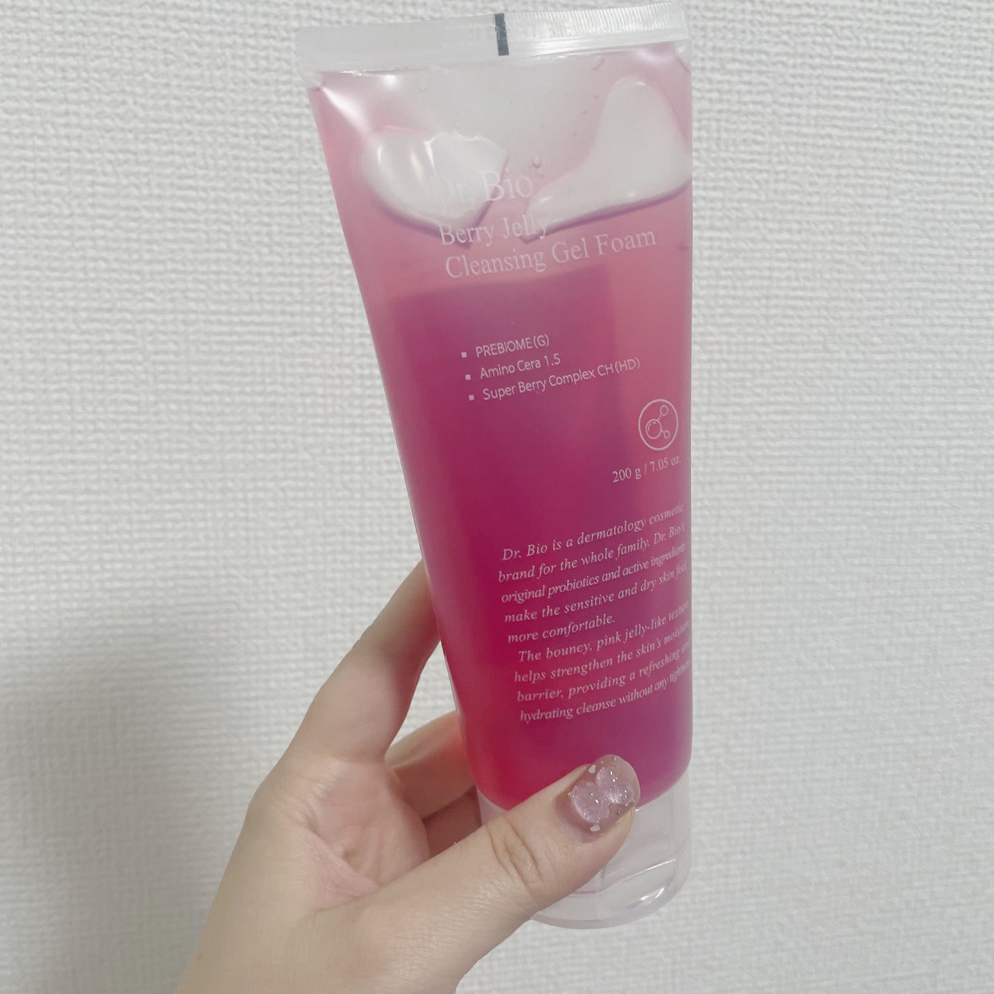 ベリーゼリークレンジングジェルフォーム/Dr.Bio/クレンジングジェルを使ったクチコミ(1枚目)