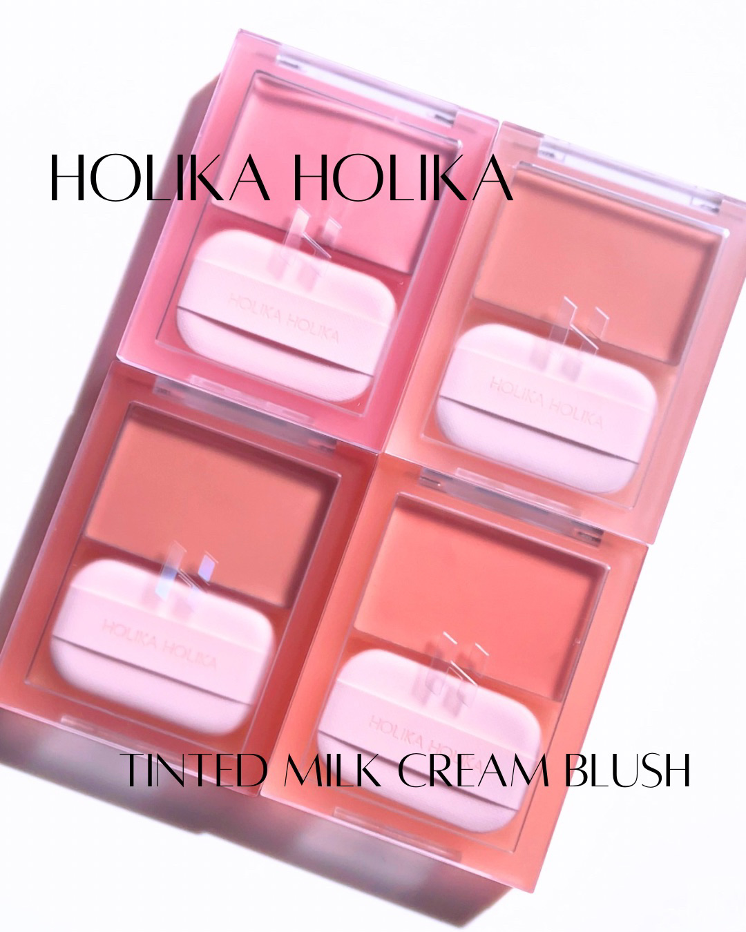 ティンテッドミルククリームブラッシュ /HOLIKA HOLIKA/ジェル・クリームチークを使ったクチコミ（1枚目）