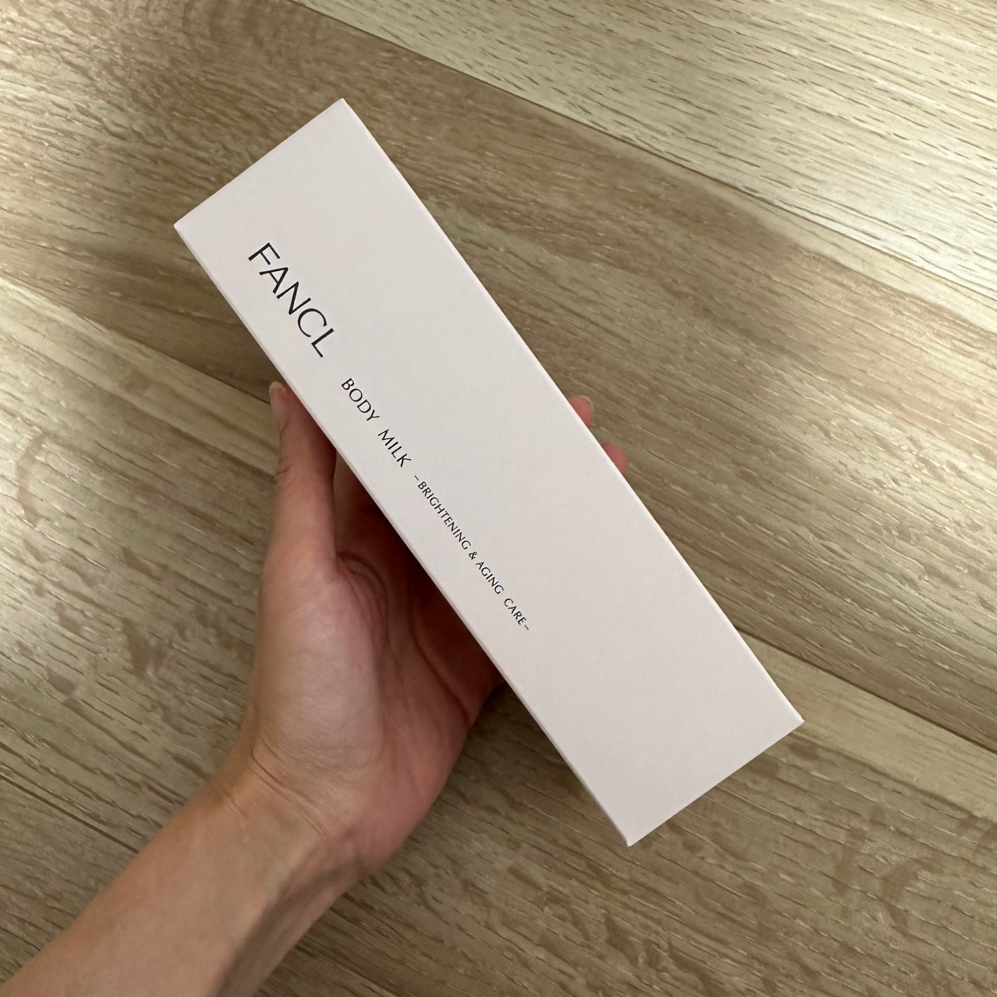 ボディミルク ブライトニング&エイジングケア<医薬部外品>/ファンケル/ボディミルクを使ったクチコミ(1枚目)