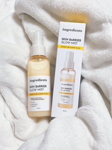 オングリディエンツ スキンバリアグローミスト/Ongredients/ミスト状化粧水を使ったクチコミ(1枚目)