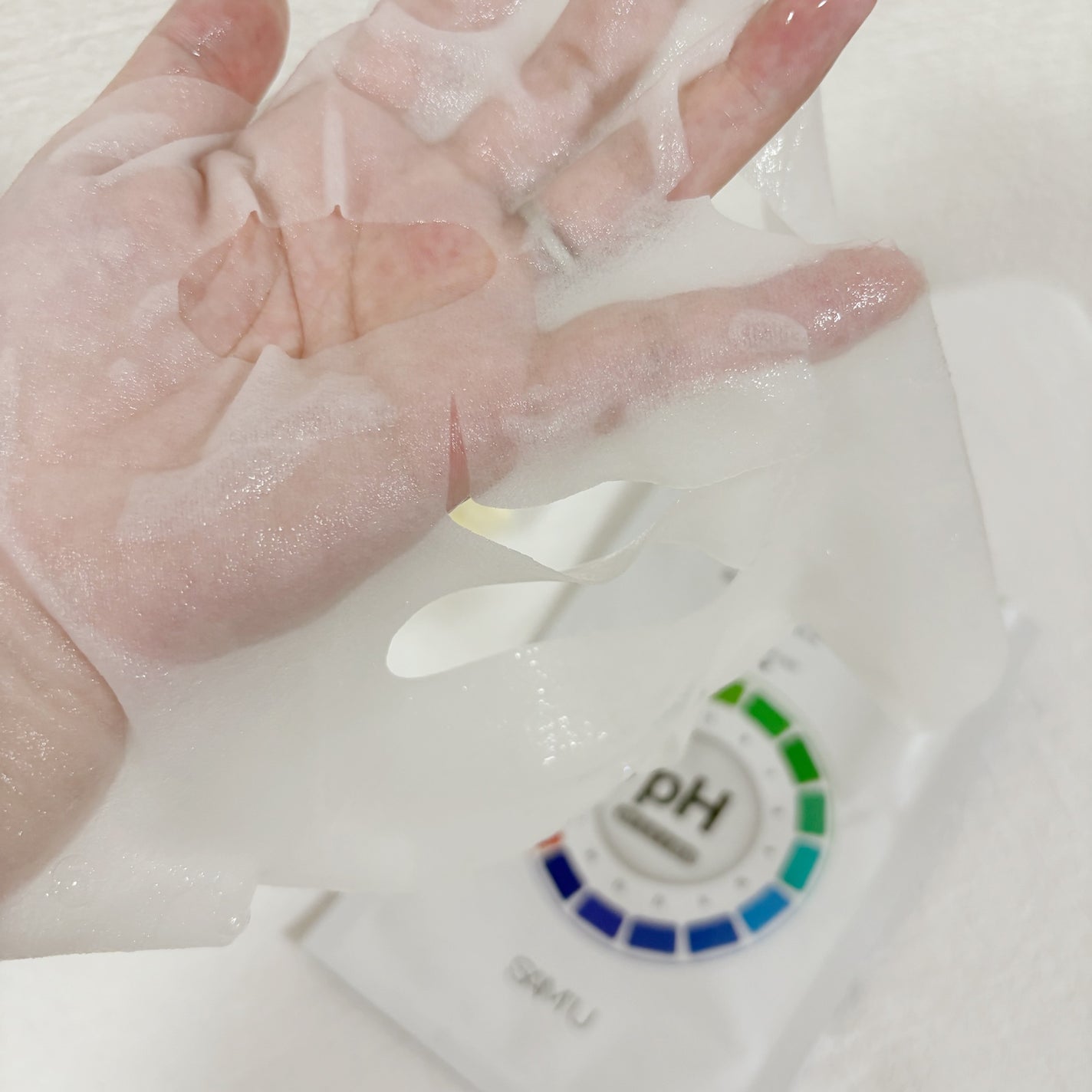 PHセンシティブマスクスージング&モイスト/SAM'U/シートマスク・パックを使ったクチコミ(3枚目)