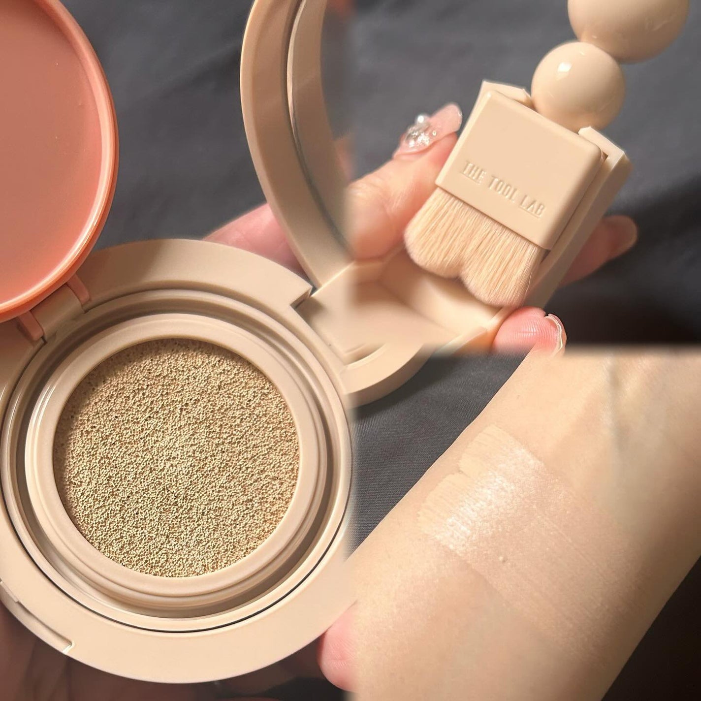 スタンプスキンフィットクッショングロウ/THE TOOL LAB/クッションファンデーションを使ったクチコミ(2枚目)