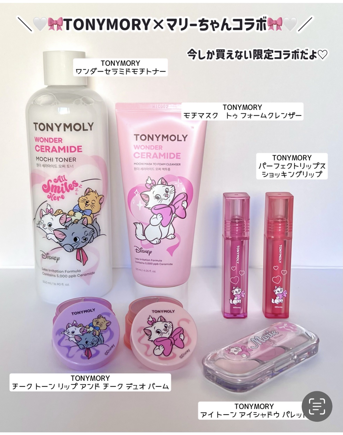 アイトーンアイシャドウパレット（マリーエディション）/TONYMOLY/アイシャドウパレットを使ったクチコミ（2枚目）