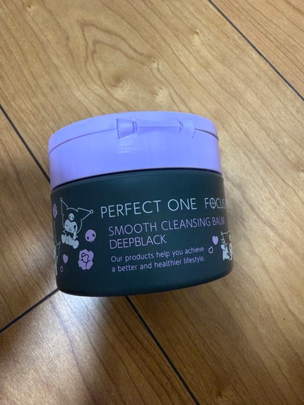 パーフェクトワンフォーカス スムースクレンジングバーム ディープブラック クロミ 限定デザイン(75g)/PERFECT ONE FOCUS/クレンジングバームの画像