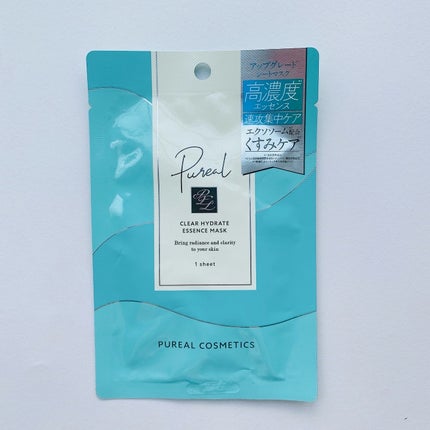 ピュレア クリアハイドレイトエッセンスマスク 1枚入(25mL)/ピュレア/シートマスク・パックの画像