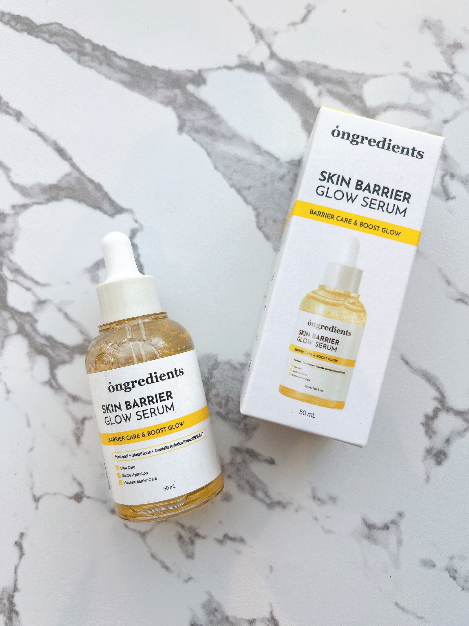 オングリディエンツ スキンバリアグローセラム/Ongredients/美容液を使ったクチコミ（1枚目）