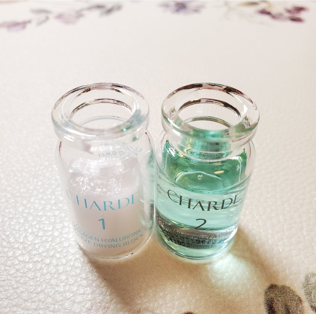 クラウドアンプル 1week キット/CHARDE/美容液を使ったクチコミ（3枚目）