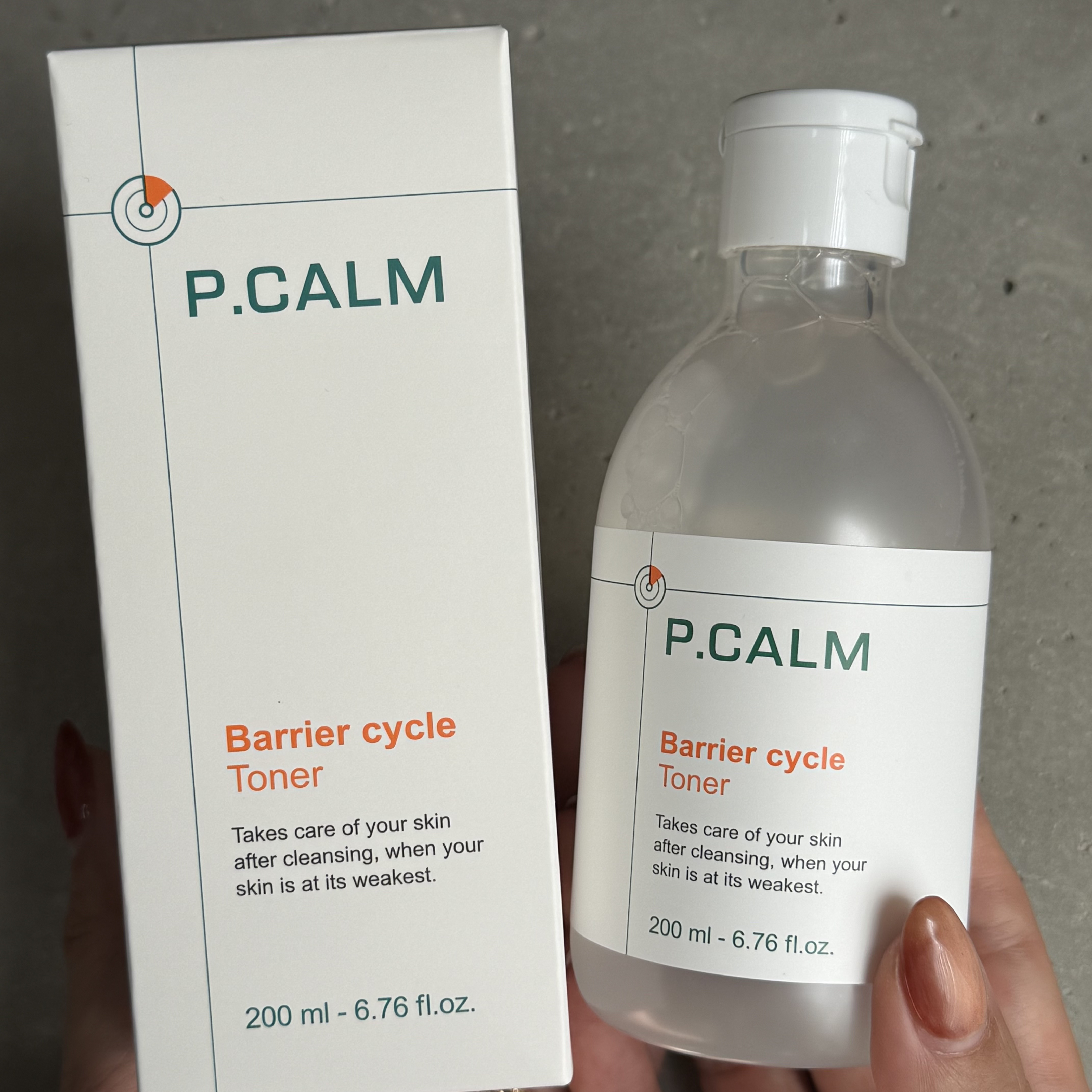 バリアサイクルトナー/P.CALM/化粧水を使ったクチコミ（3枚目）
