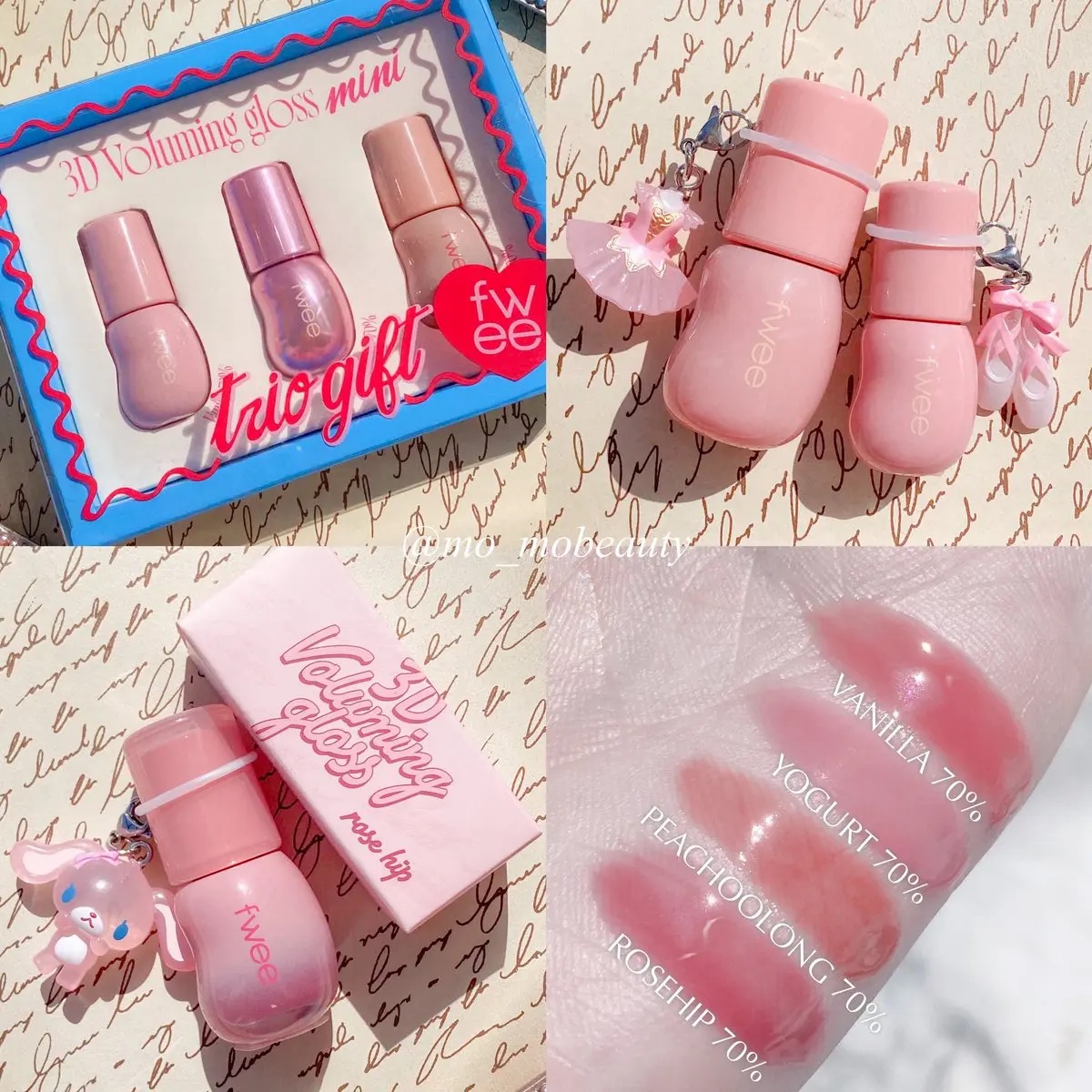 フィー 3Dボリューミンググロス/fwee/リップグロスを使ったクチコミ（2枚目）