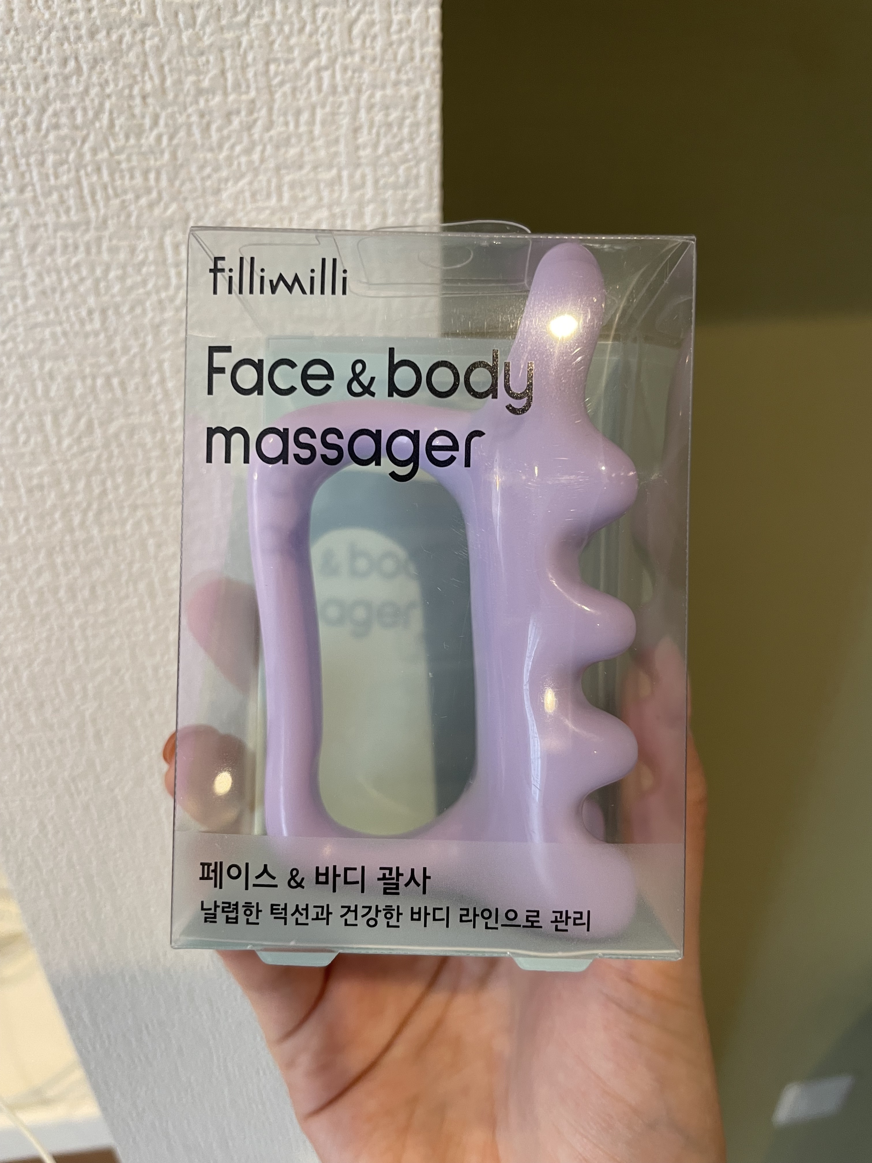 フェイス&ボディマッサージャー/fillimilli/美顔器・マッサージを使ったクチコミ（1枚目）