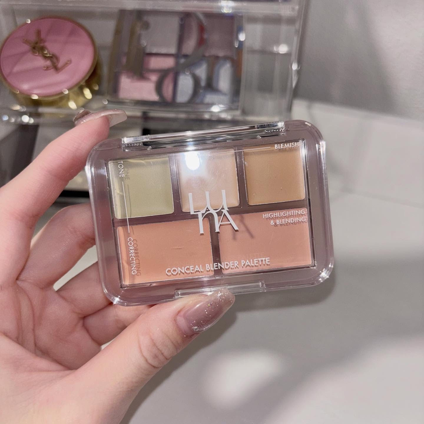 コンシールブレンダーパレット/LUNA/パレットコンシーラーを使ったクチコミ（1枚目）