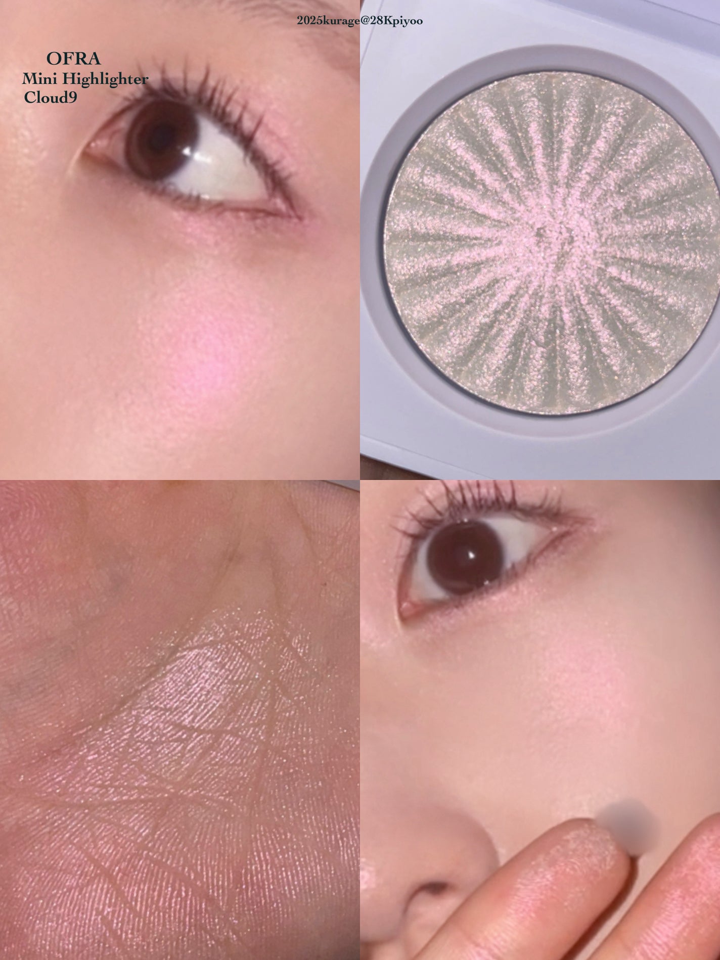 OFRA mini Highlighter/Ofra Cosmetics/パウダーハイライトを使ったクチコミ(2枚目)