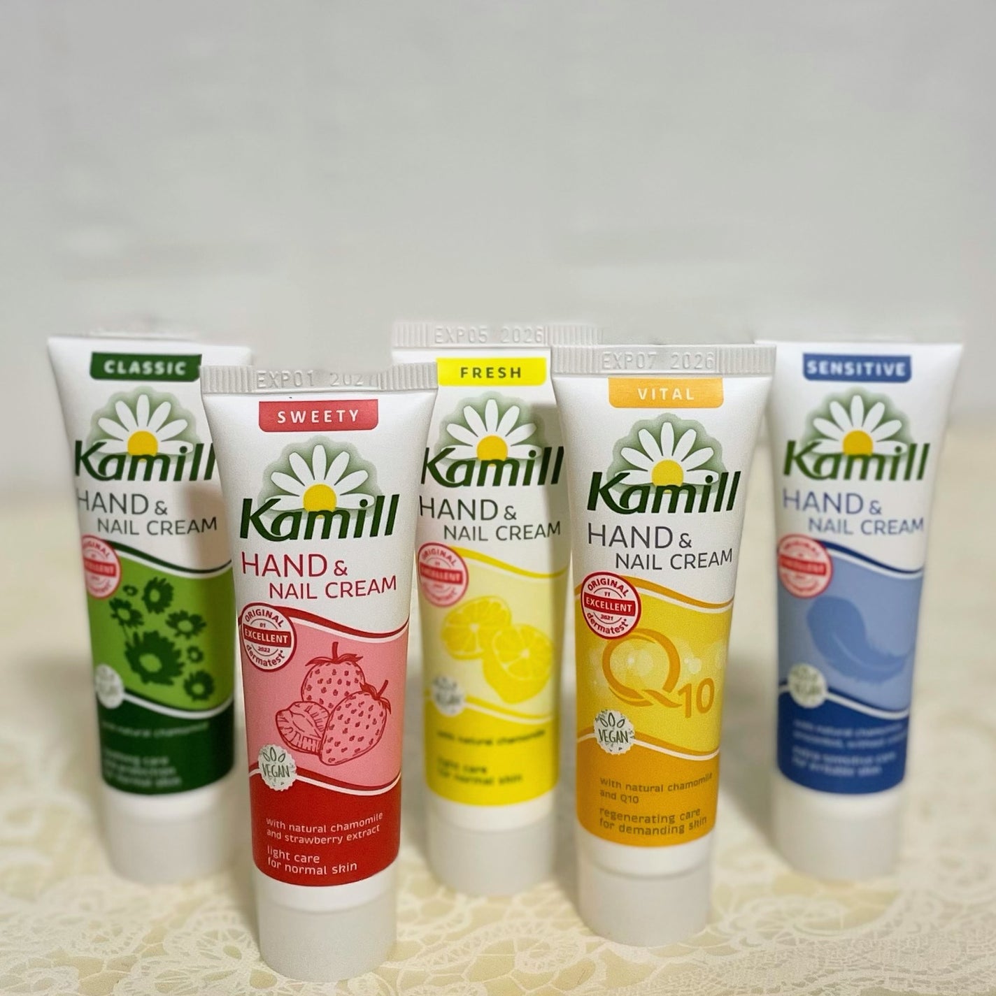 ハンド&ネイルクリームミニ 企画セット30ml*5/カミール/その他キットセットを使ったクチコミ(2枚目)