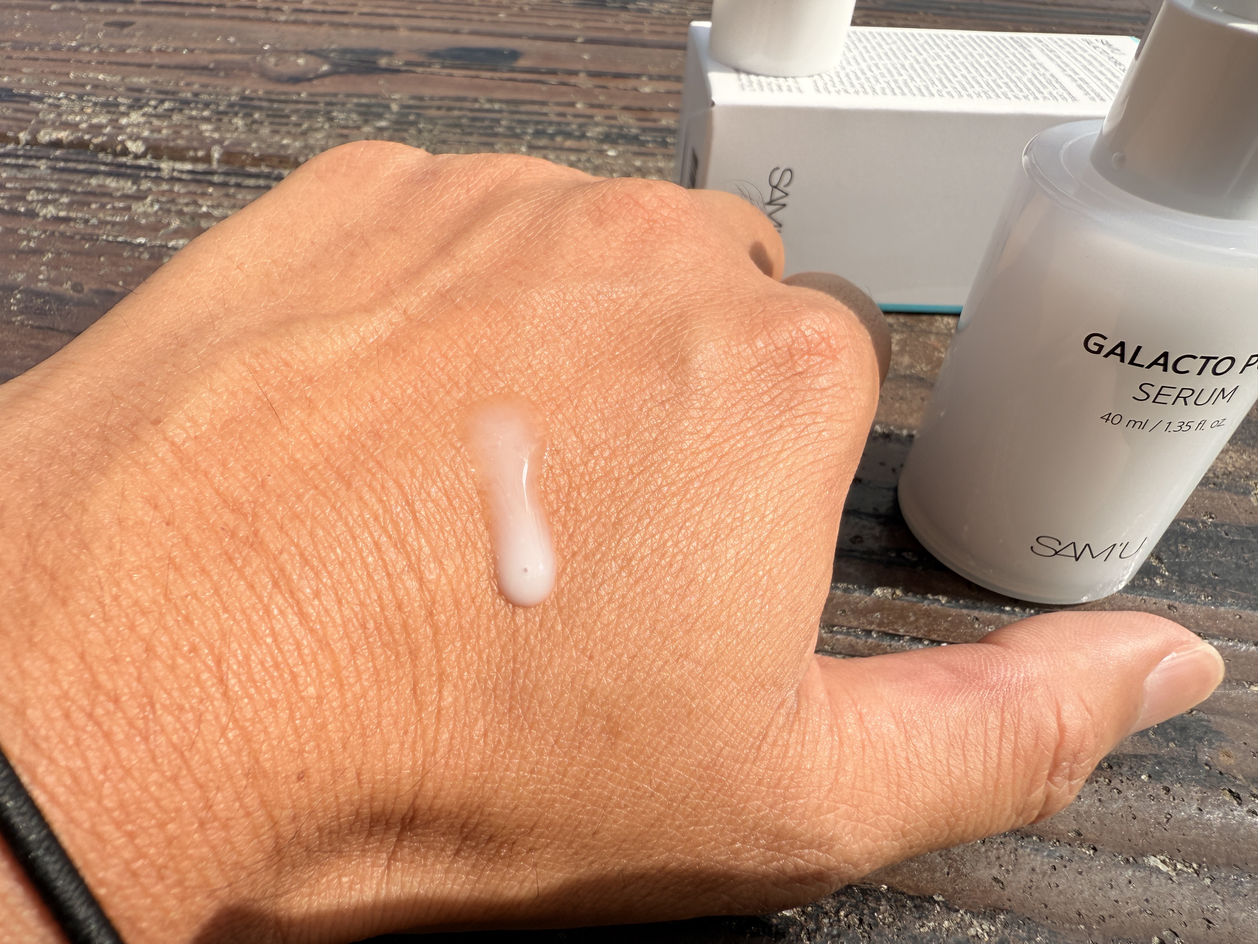 サミュ ガラクトポア セラム/SAM'U/美容液を使ったクチコミ（3枚目）