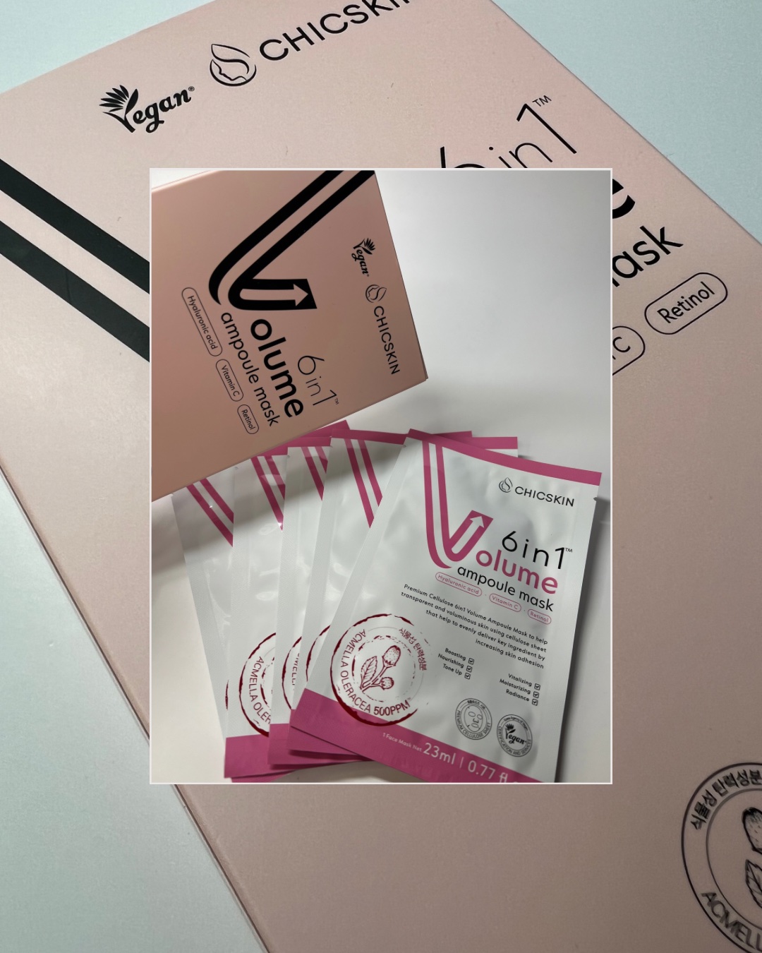 6in1ボリュームアンプルマスク/CHICSKIN/シートマスク・パックを使ったクチコミ（3枚目）