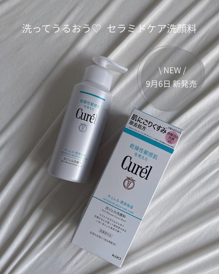 キュレル 潤浸保湿 泡ジェル洗顔料 【医薬部外品】/キュレル/その他洗顔料を使ったクチコミ(4枚目)