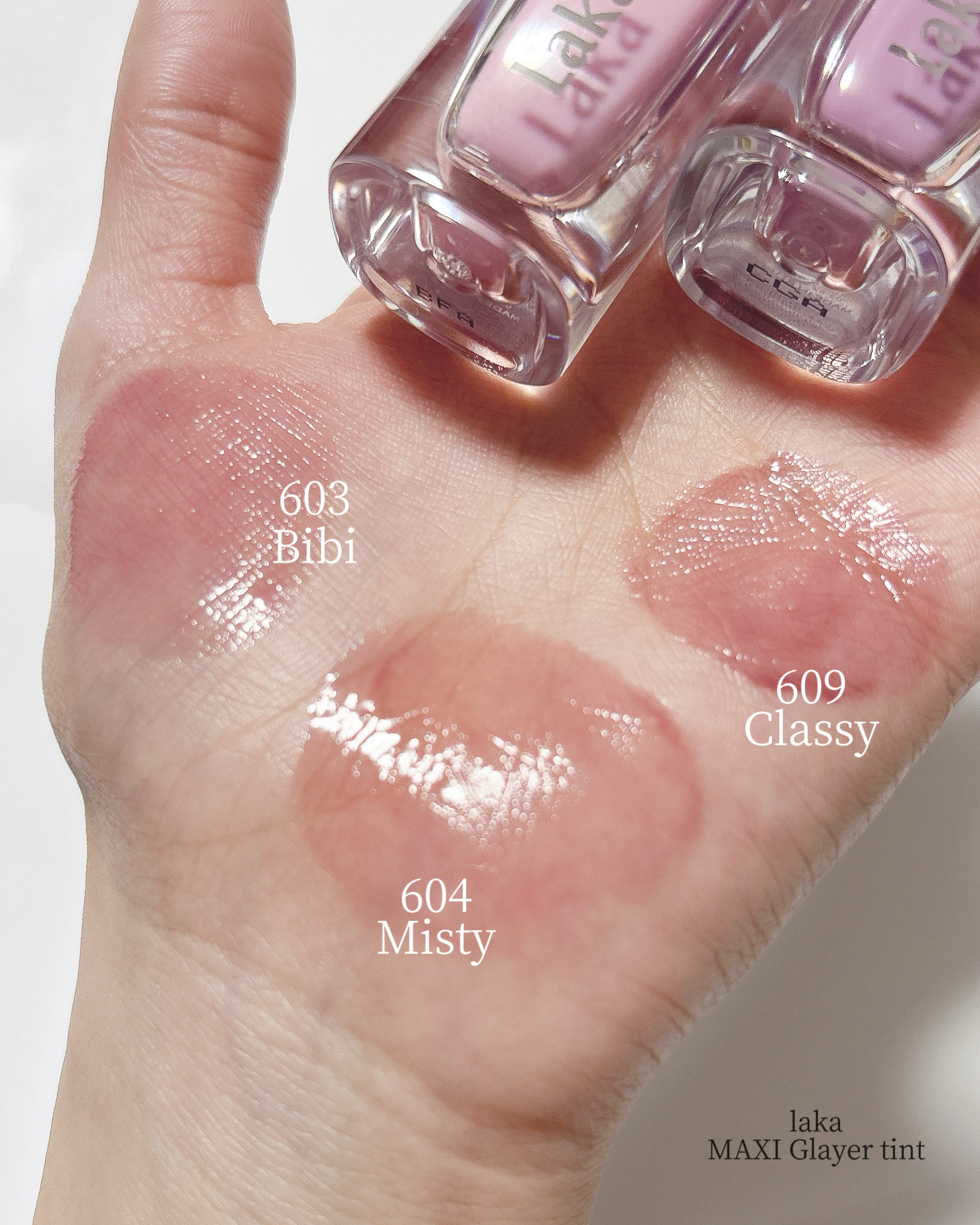 ラカ　マキシグレイヤーティント/Laka/リップティントを使ったクチコミ（2枚目）