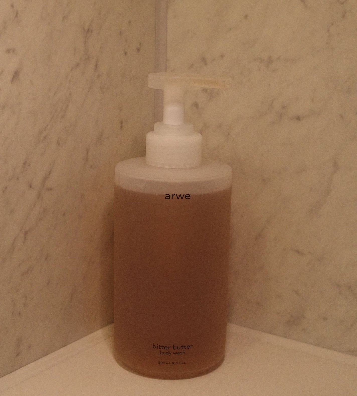 ビターバターボディーウォッシュ/arwe/ボディソープを使ったクチコミ(1枚目)