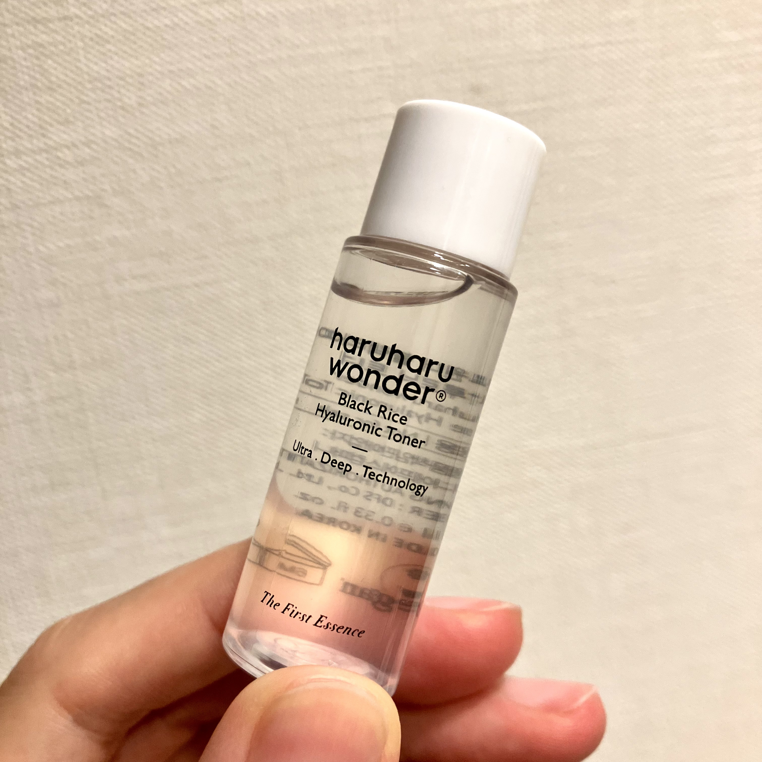 ブラックライス ヒアルロニックトナー/haruharu wonder/化粧水を使ったクチコミ（1枚目）