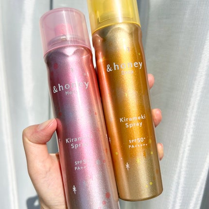 アンドハニー メルティ モイストリペア キラメキスプレー/&honey/ヘアスプレーを使ったクチコミ(4枚目)