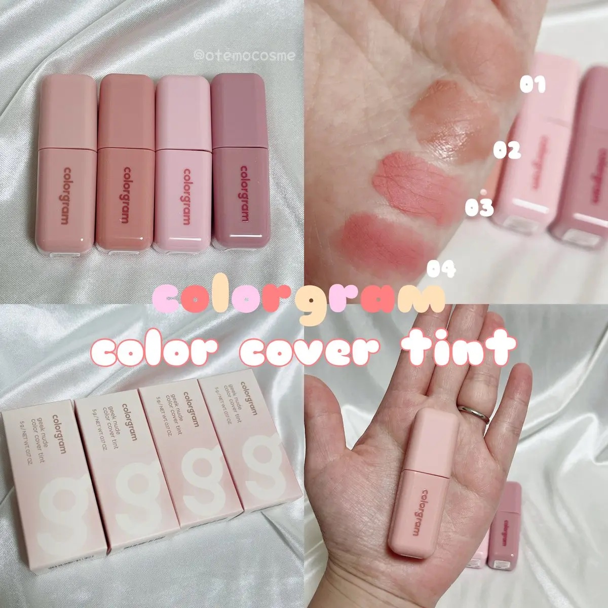 ギークヌードカラーカバーティント/Colorgram/リップティントを使ったクチコミ（1枚目）