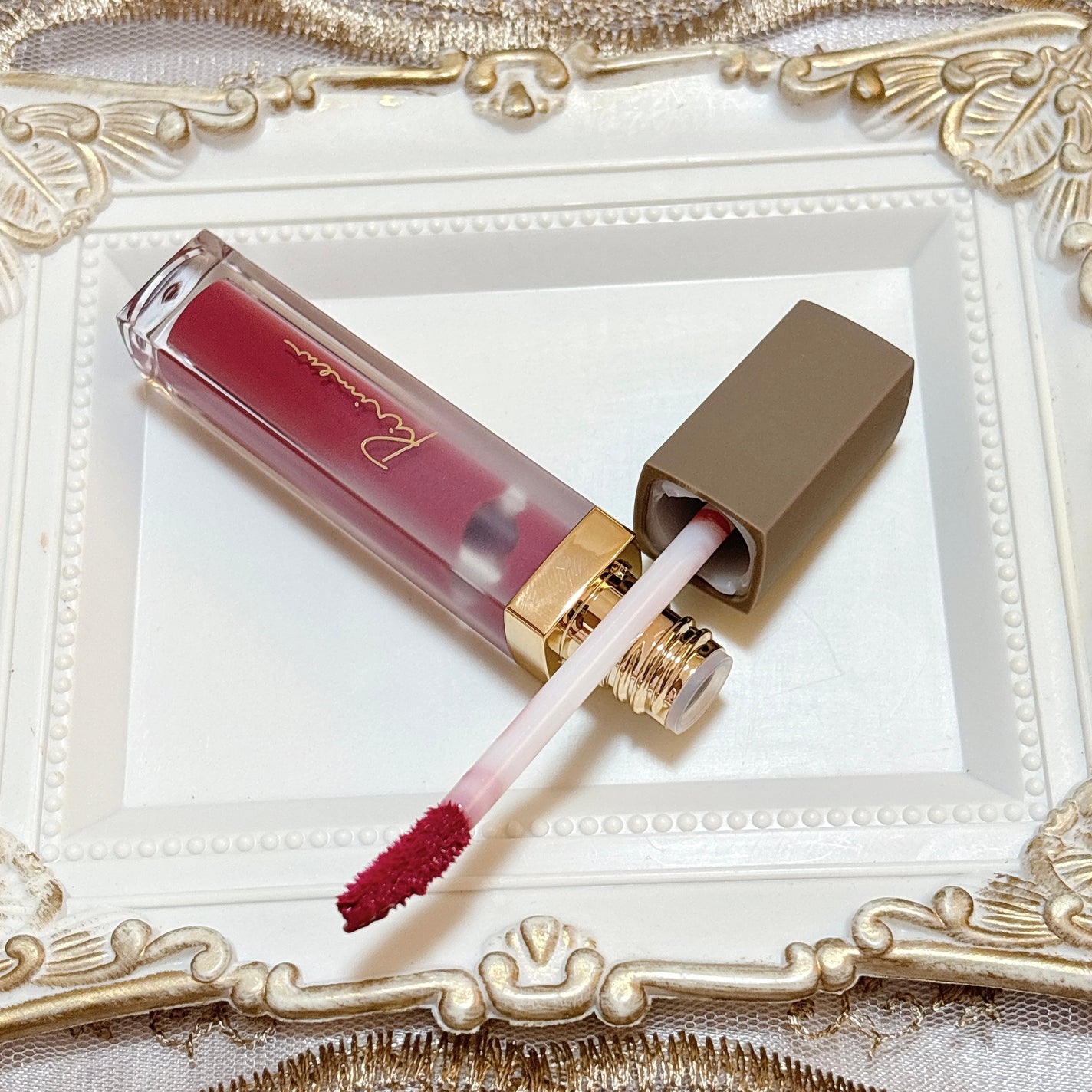 ミューテッドシアーティント/Ririmew/リップティントを使ったクチコミ(3枚目)