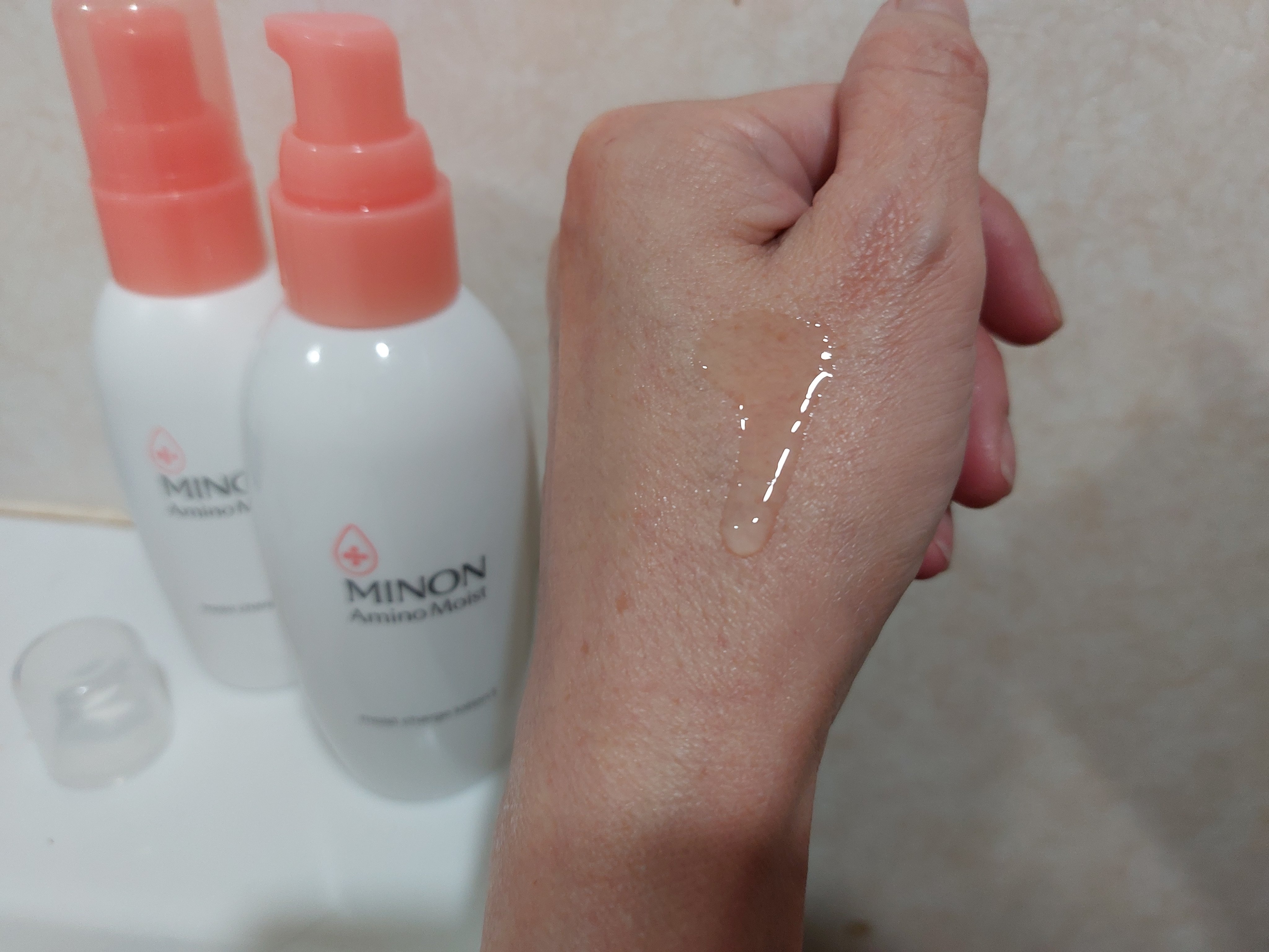ミノン アミノモイスト モイストチャージ ローション Ⅱ もっとしっとりタイプ/ミノン/化粧水を使ったクチコミ（3枚目）