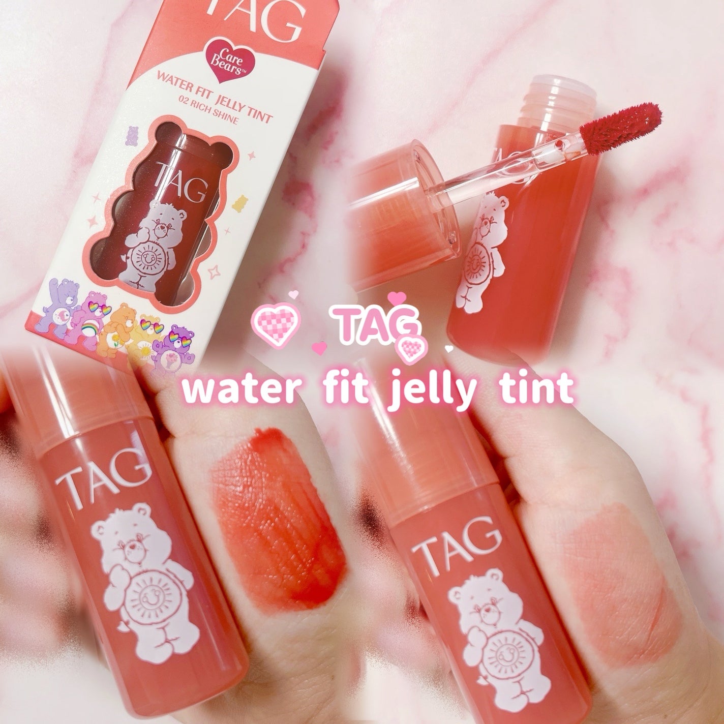 ウォーターフィットジェリーティント/TAG/リップティントを使ったクチコミ(1枚目)
