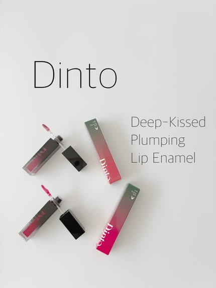 ディープキスド プランピング リップエナメル/Dinto/リップグロスを使ったクチコミ(1枚目)