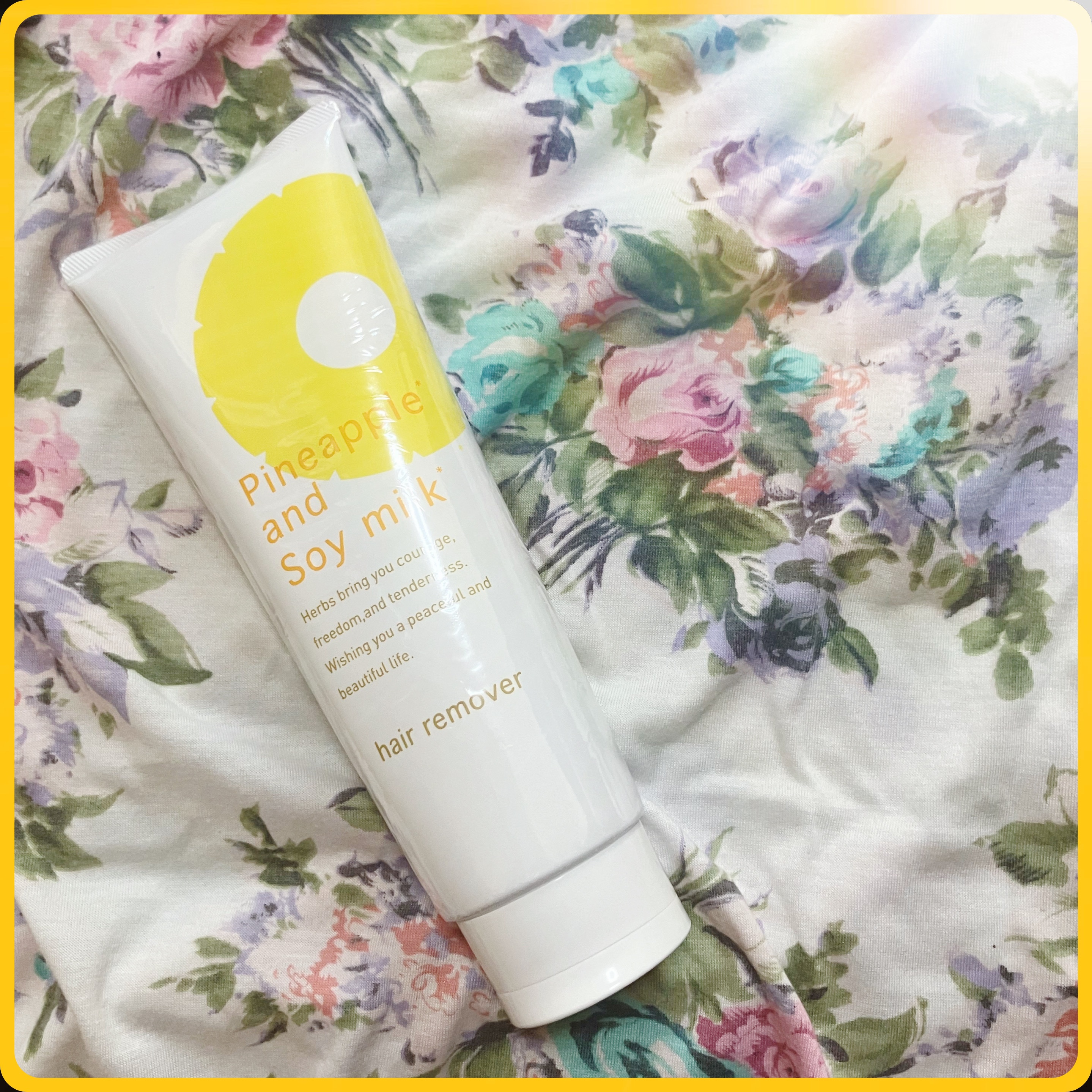 パイナップル豆乳除毛クリーム/鈴木ハーブ研究所/除毛クリームを使ったクチコミ（1枚目）