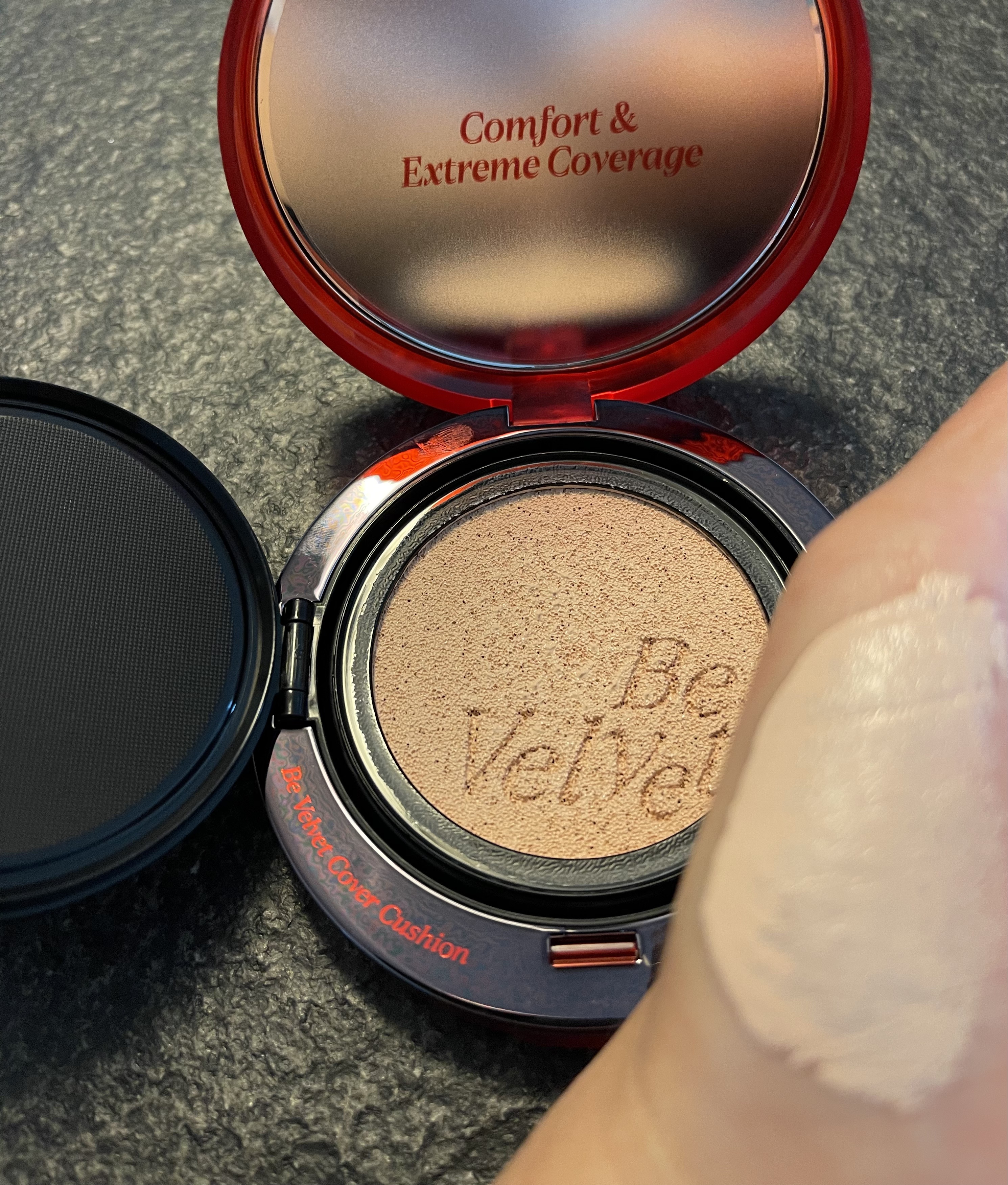 ビーベルベットカバークッション/espoir/クッションファンデーションを使ったクチコミ（3枚目）