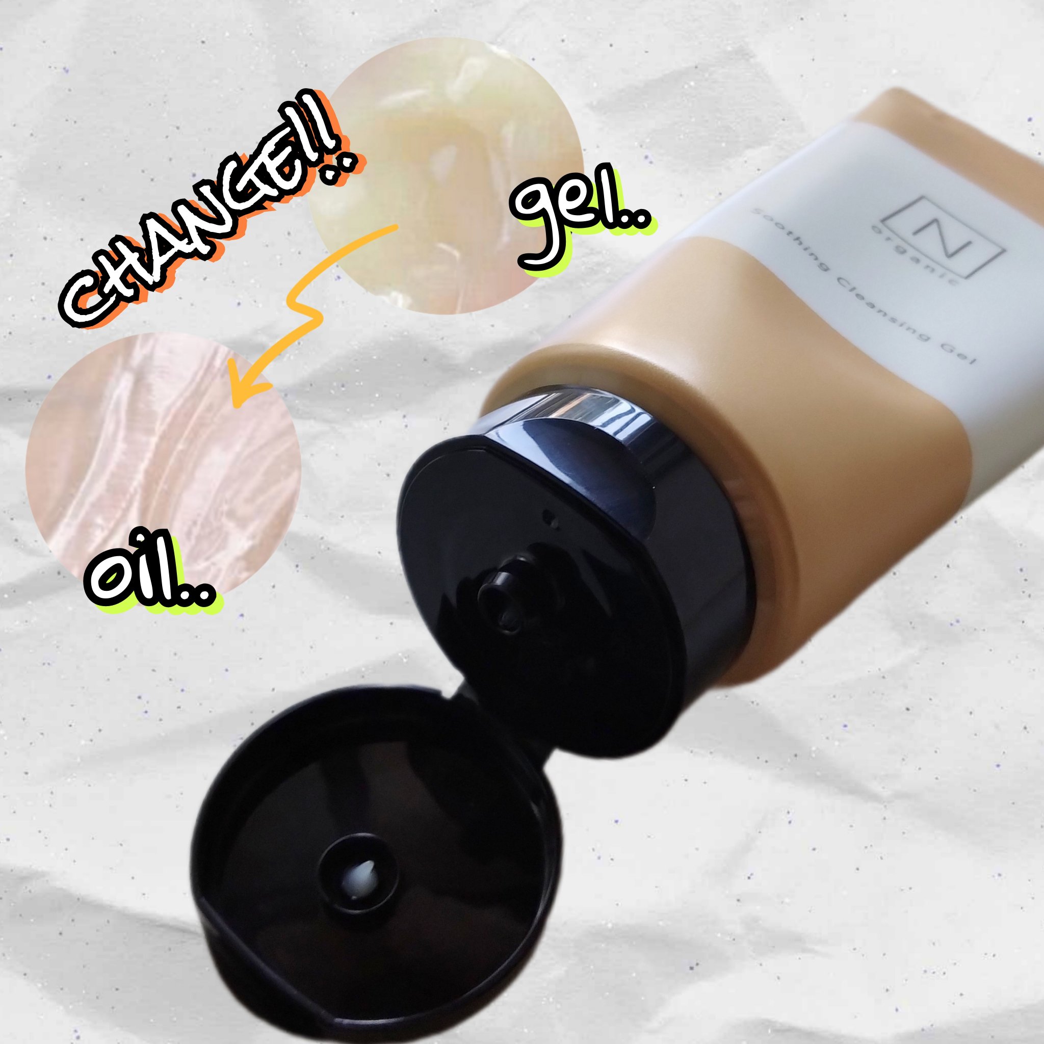 N organic Basic スージング クレンジングジェル/Ｎ organic/クレンジングジェルを使ったクチコミ（2枚目）