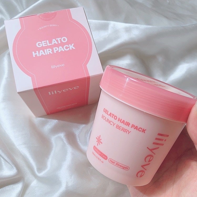 リペアターンジェラートヘアパック バウンシーベリー/リリーイブ/洗い流すヘアトリートメントを使ったクチコミ(6枚目)
