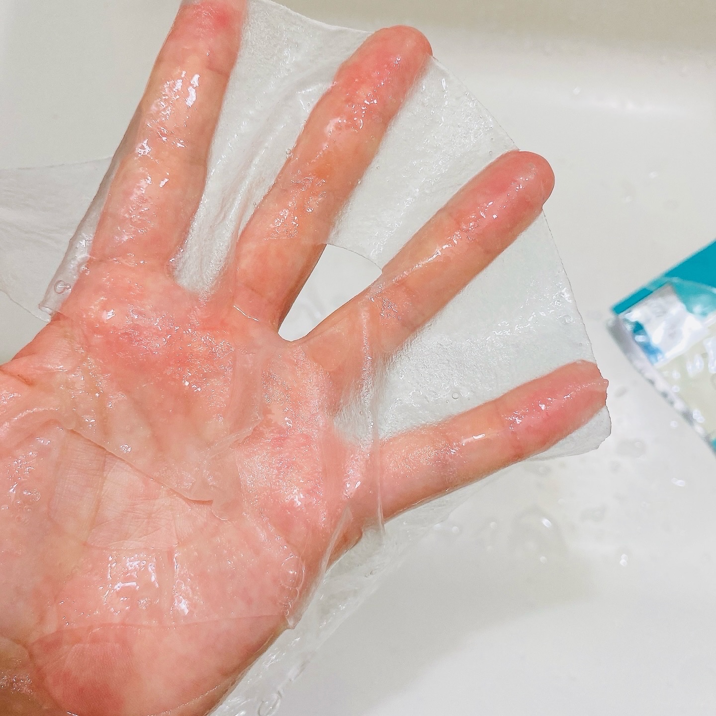 ピュレア クリアハイドレイトエッセンスマスク/ピュレア/シートマスク・パックを使ったクチコミ（3枚目）