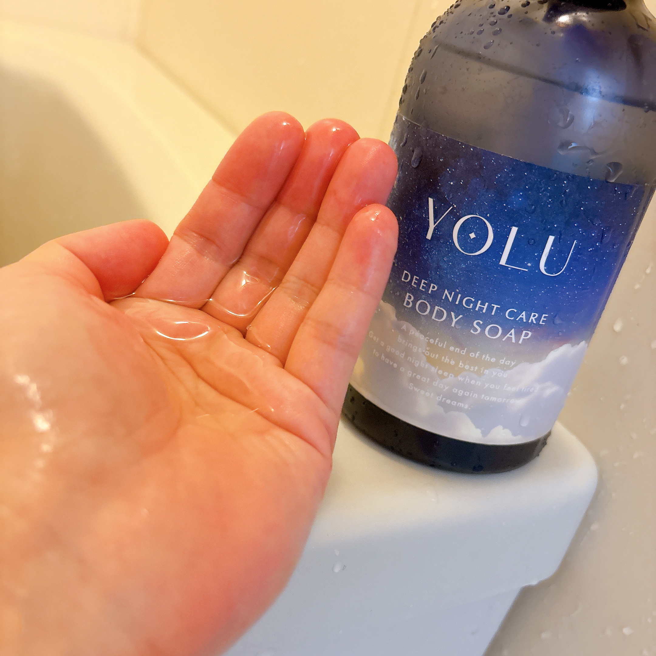 ヨル　ディープナイトケアボディソープ/YOLU/ボディソープを使ったクチコミ（2枚目）