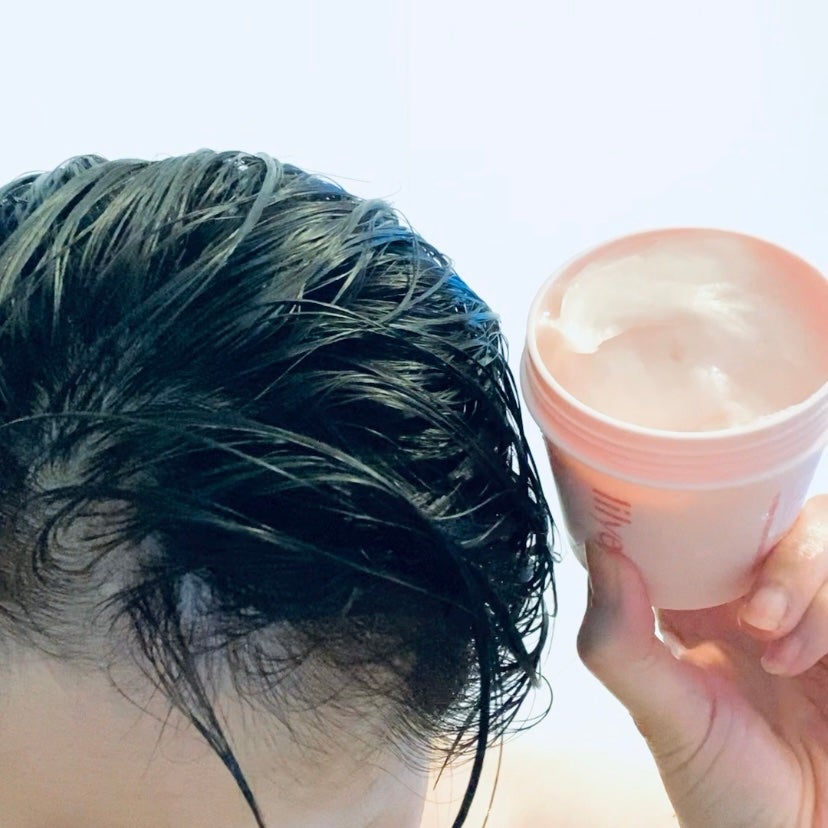 リペアターンジェラートヘアパック バウンシーベリー/リリーイブ/洗い流すヘアトリートメントを使ったクチコミ(3枚目)