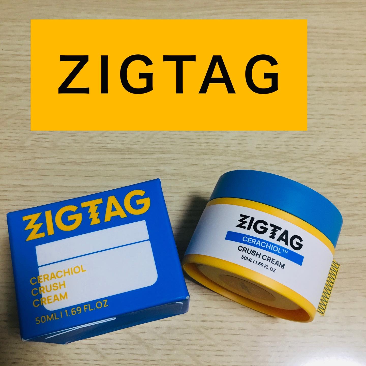 セラチオール クラッシュ クリーム/ZIGTAG/フェイスクリームを使ったクチコミ（1枚目）