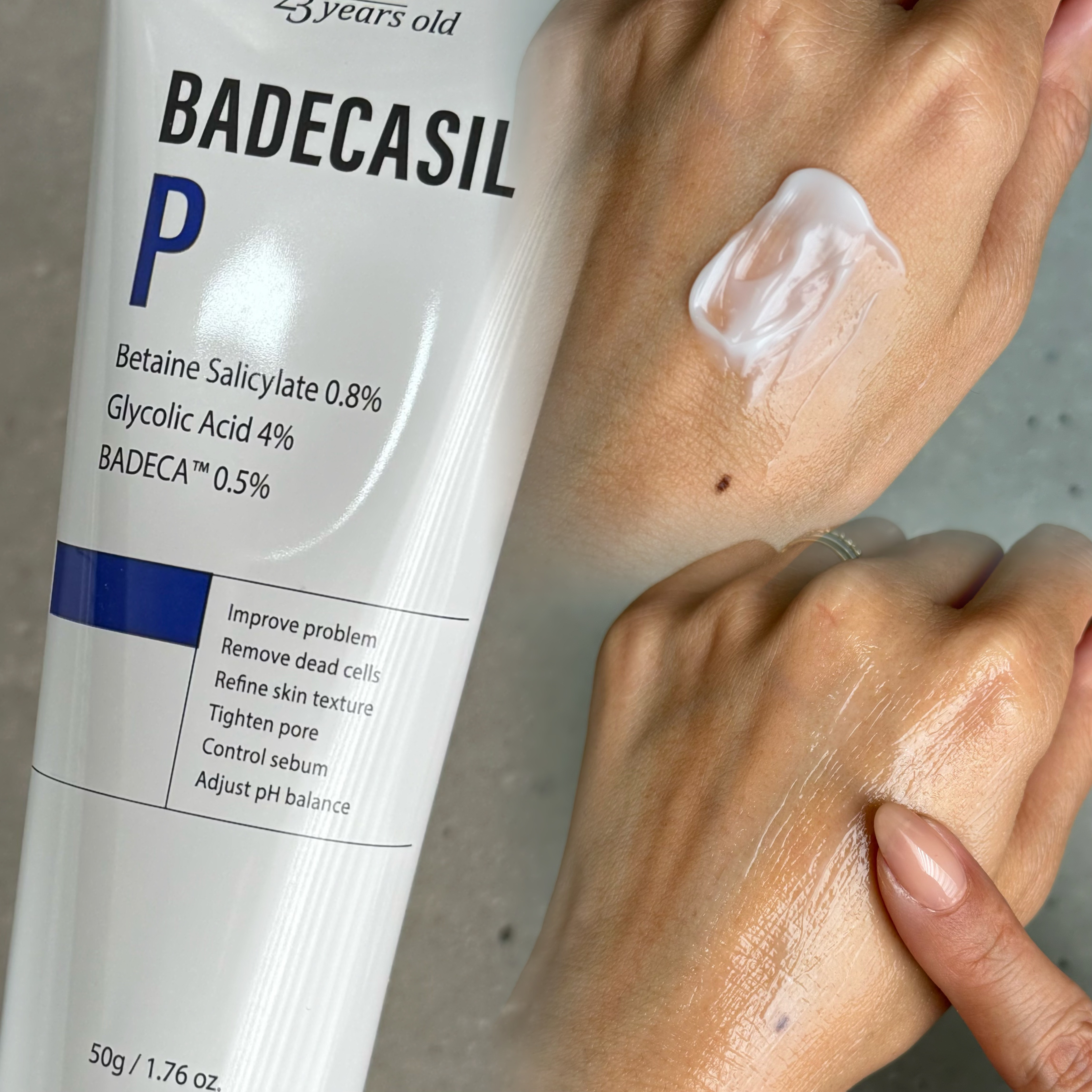 バデカシルDクリーム/23years old/フェイスクリームを使ったクチコミ（3枚目）