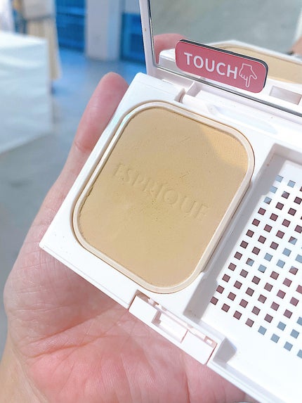 メルティセラム グロウパウダー/ESPRIQUE/パウダーファンデーションを使ったクチコミ(2枚目)