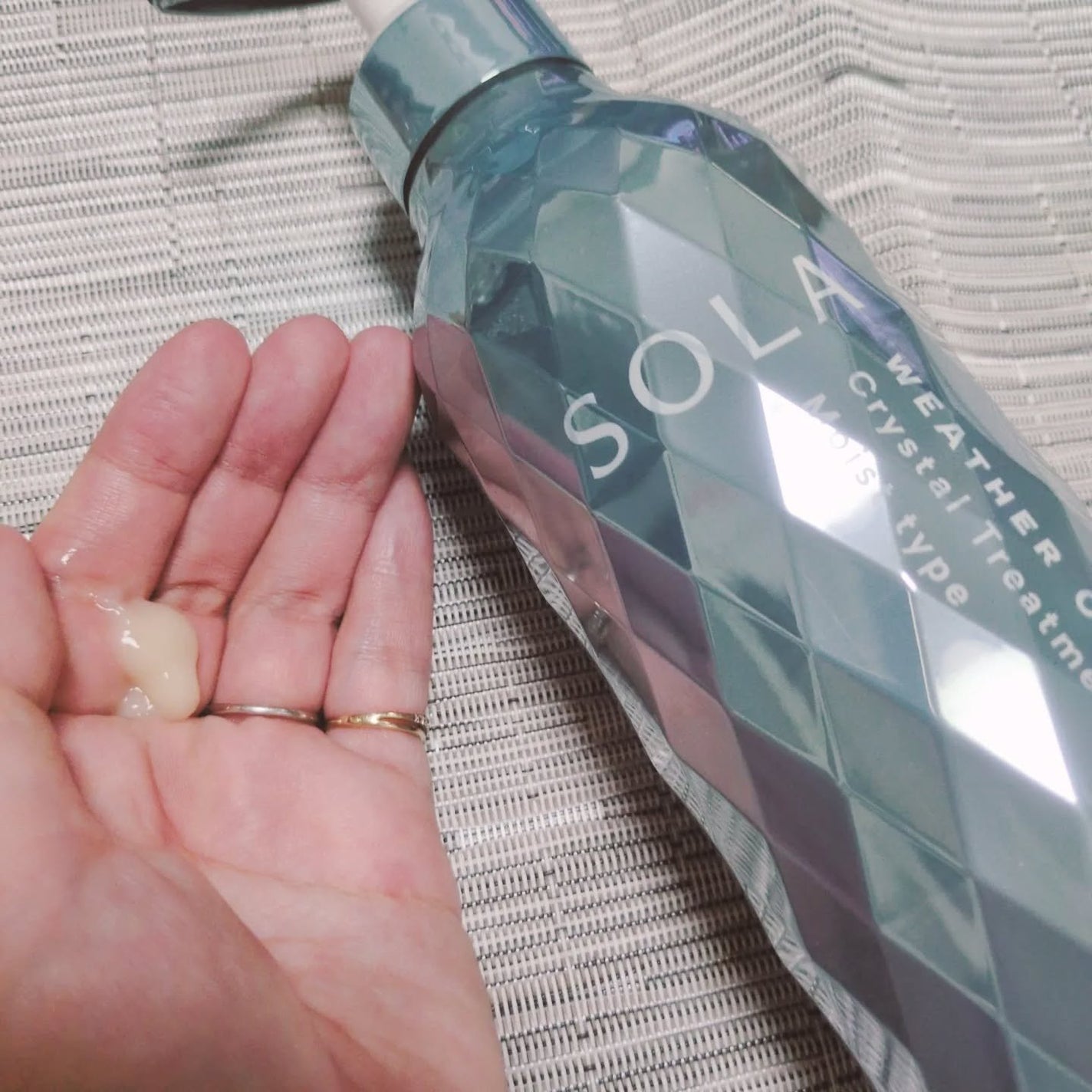 ソラ ウェザーケア クリスタル シャンプー/ヘアトリートメント モイストタイプ/SOLA WEATHER CARE/市販シャンプーを使ったクチコミ(3枚目)